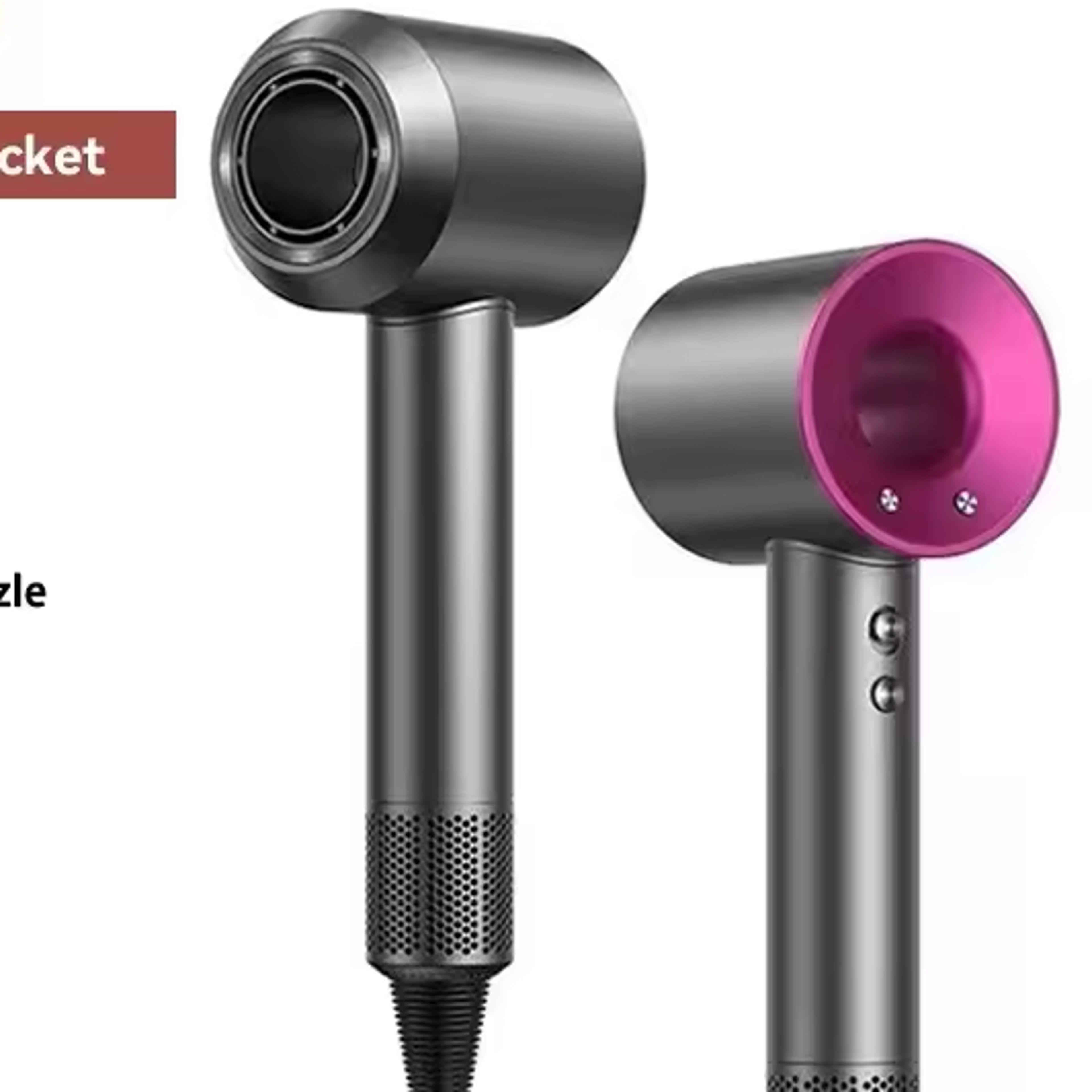 professional negative ion hair dryer for home & travel leafless design portable electric salon tool