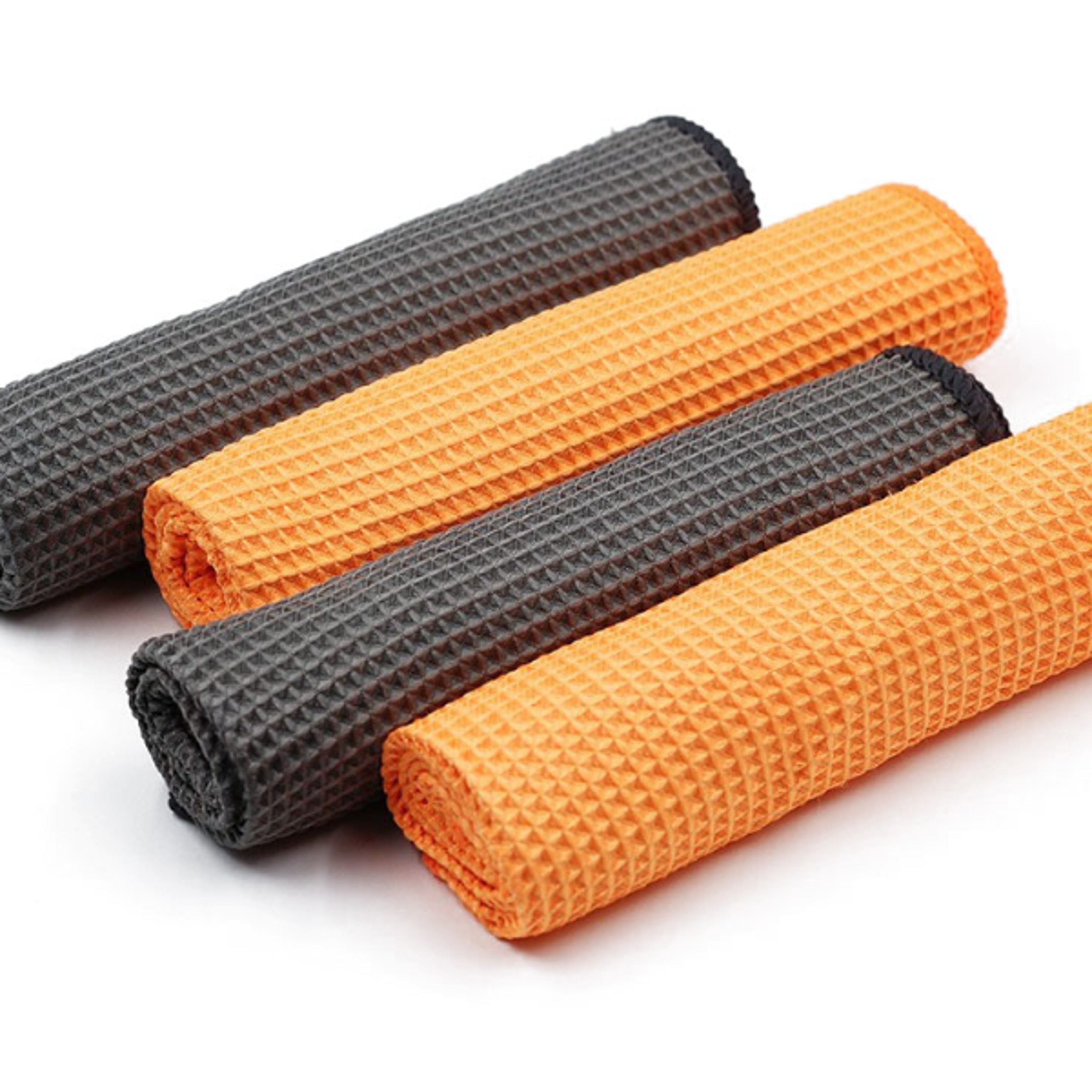 fast drying waffle towels for auto detailing and home care