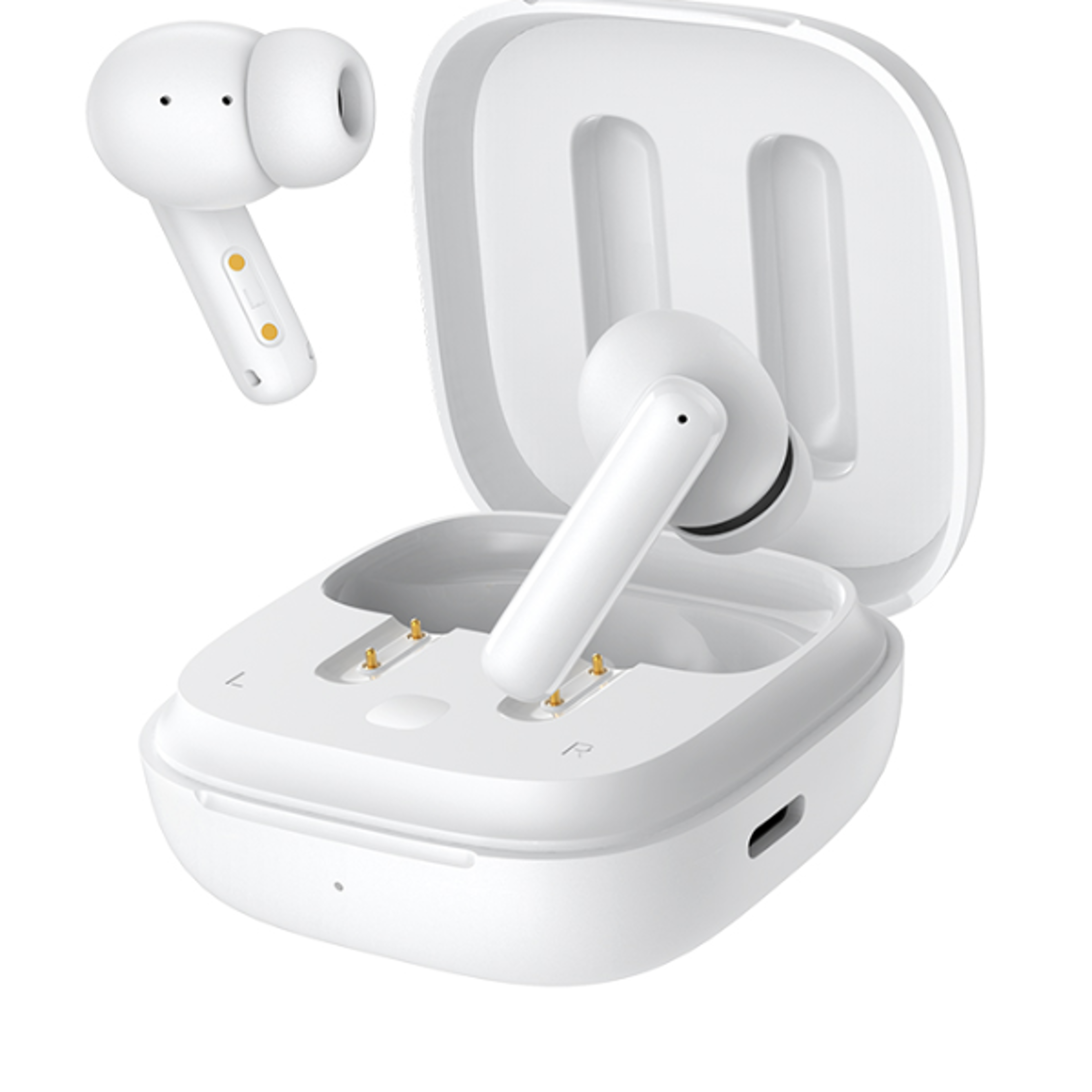 wireless bluetooth earphones with active noise cancellation and enc microphone