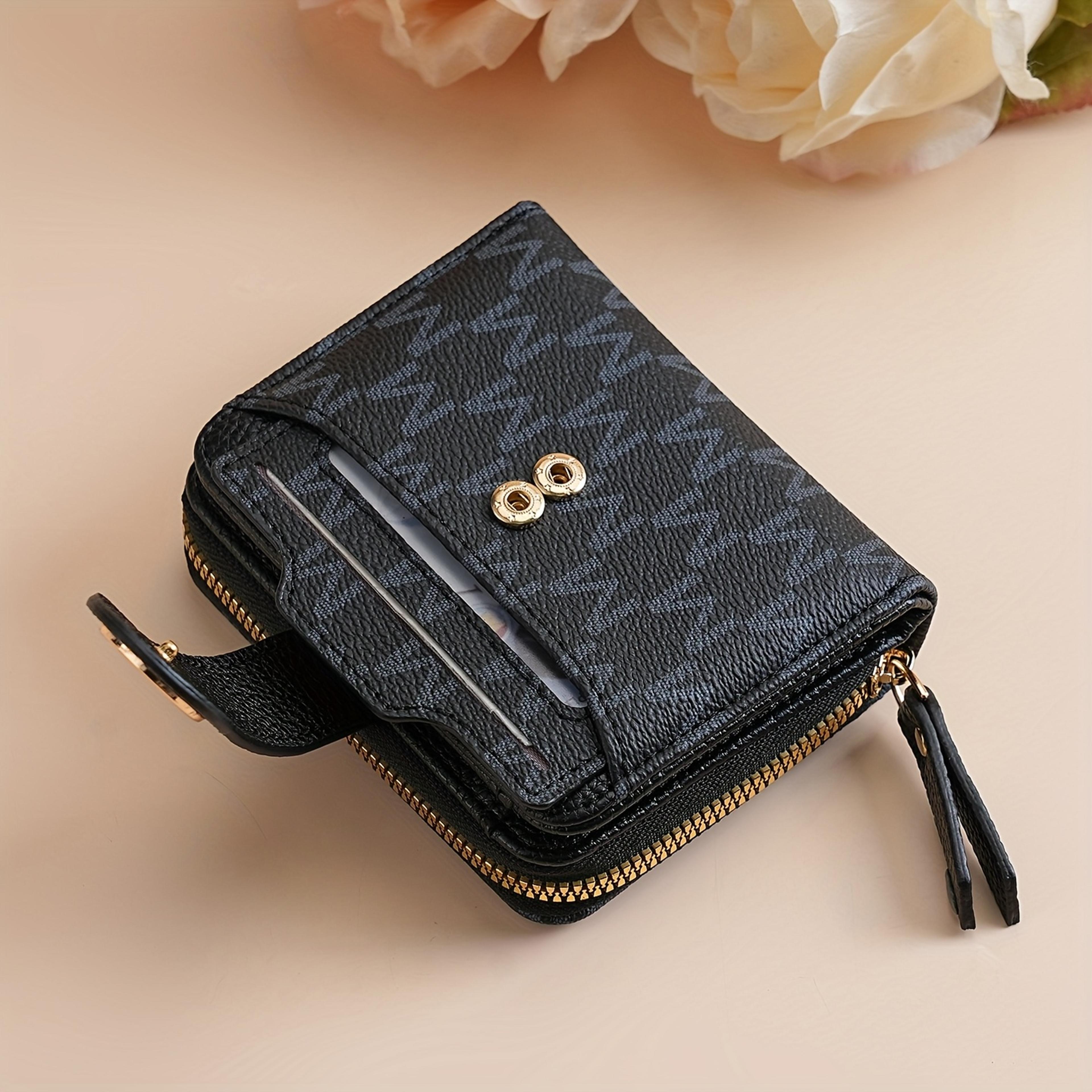 minimalist womens wallet with multiple card slots cash pocket retro style perfect travel companion