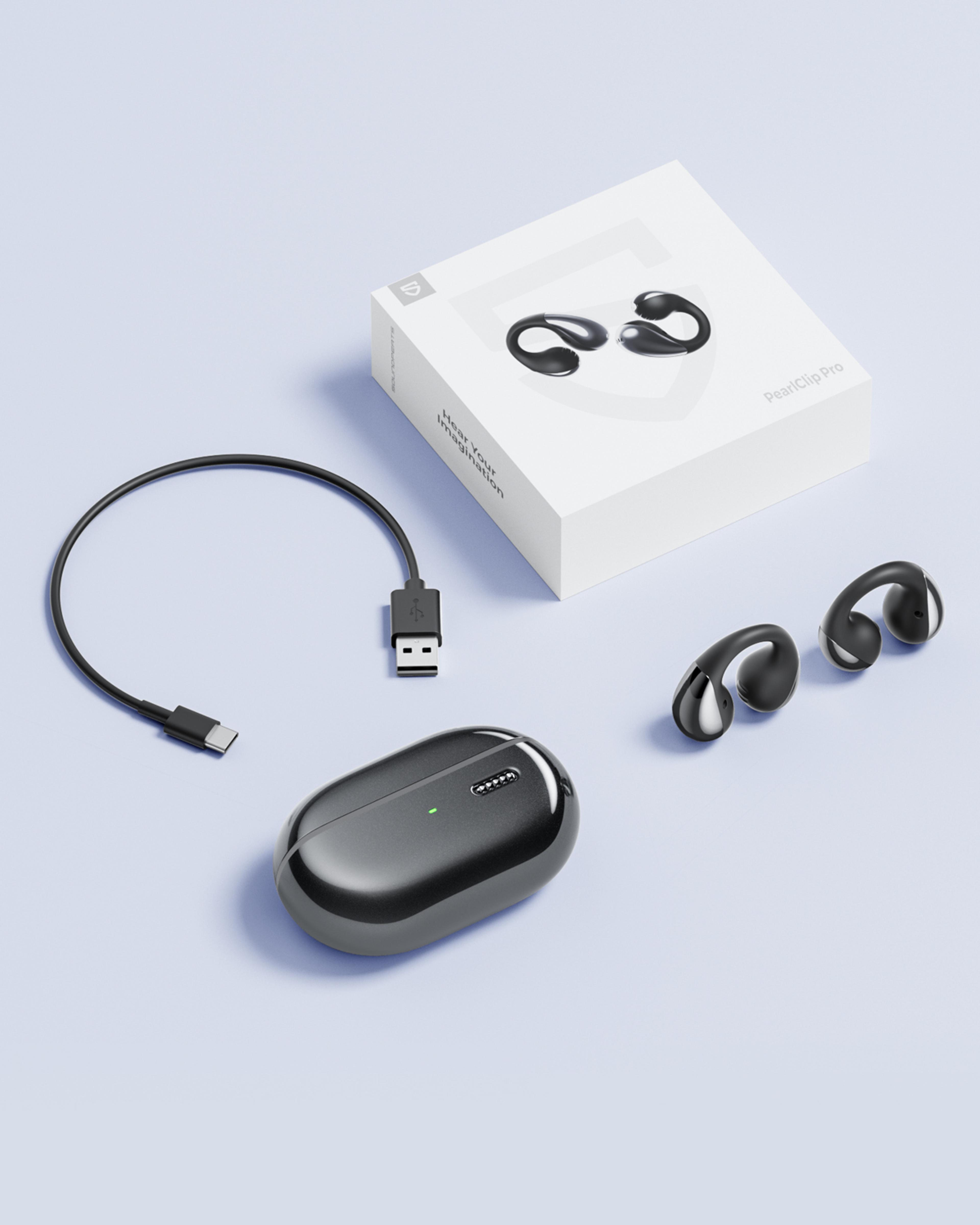 Wireless Open Ear Bluetooth Earbuds Clear Calls  Multipoint Connection 5