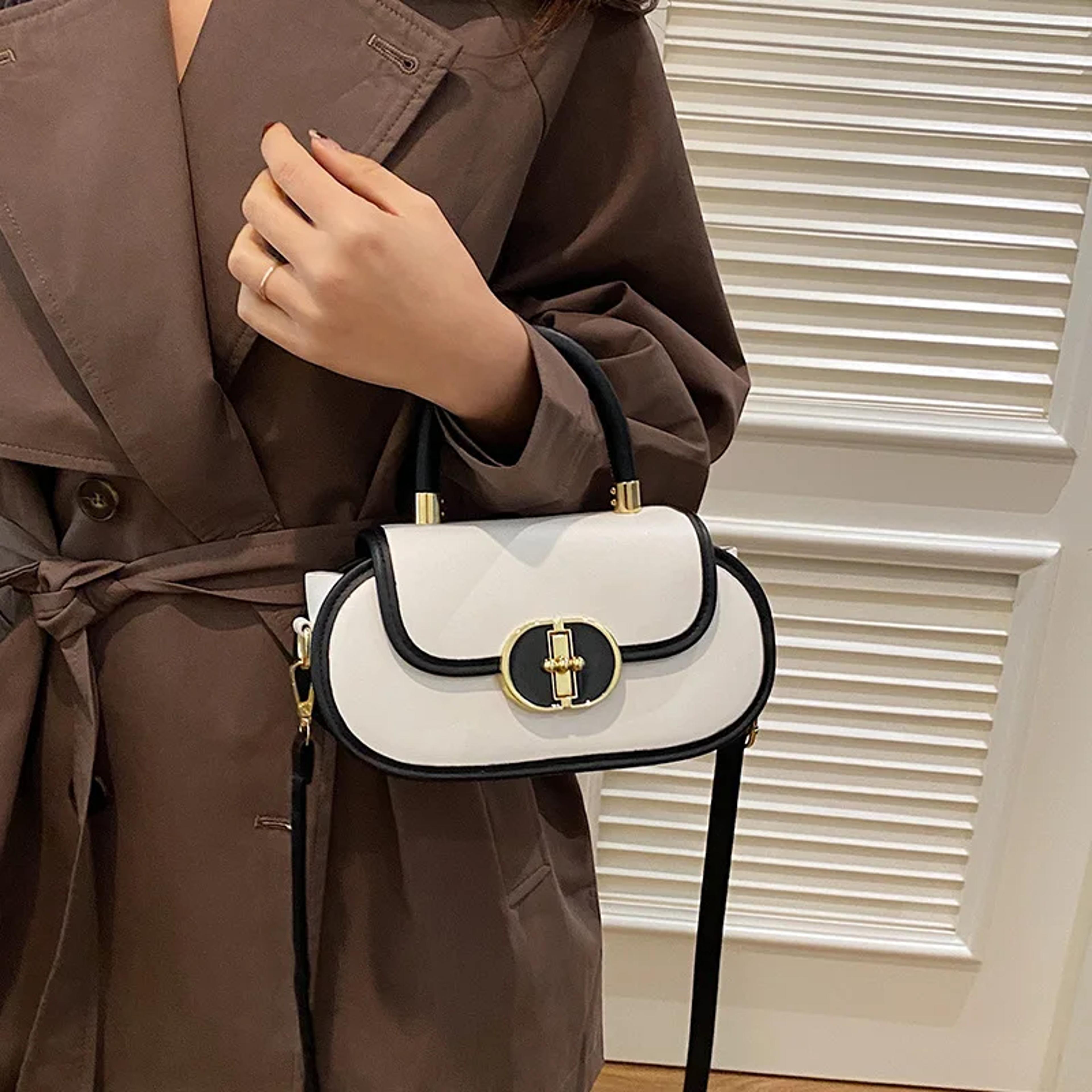 Trendy Square Bag Stylish Womens Casual Shoulder  Crossbody Purse 2
