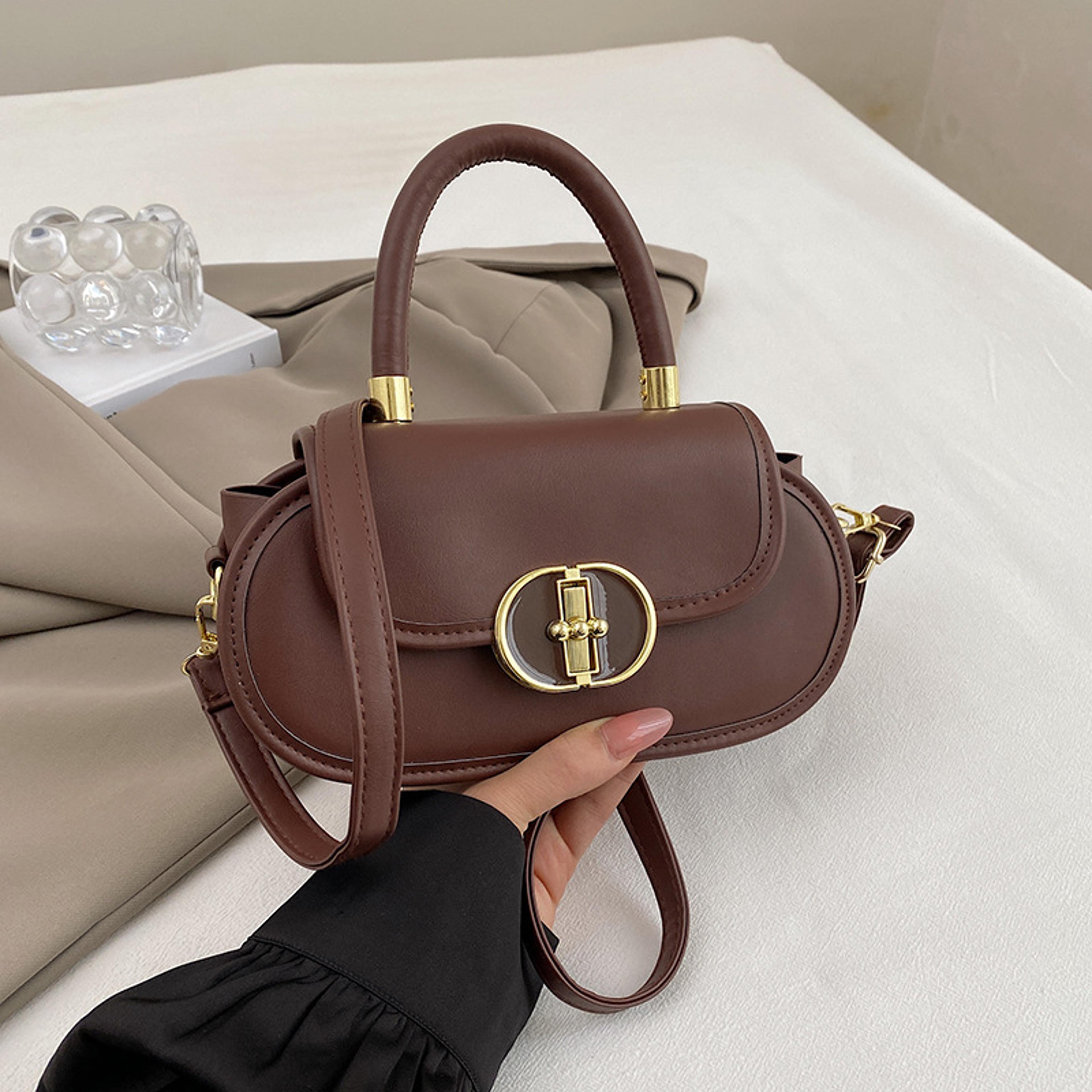 Trendy Square Bag Stylish Womens Casual Shoulder  Crossbody Purse 3