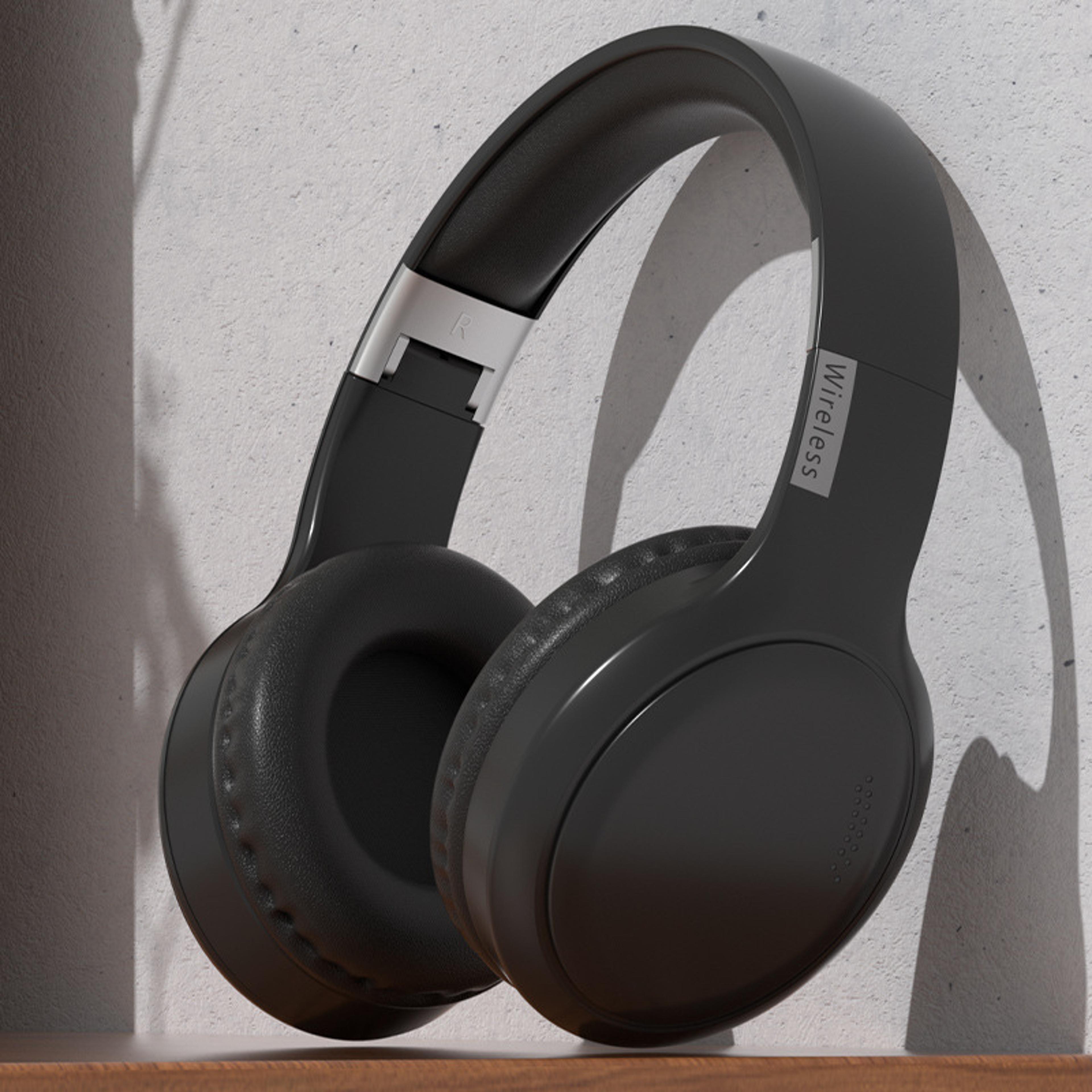 Wireless Bluetooth Over Ear Headphones HIFI Stereo Noise Canceling Sports  Gaming Earphones 5