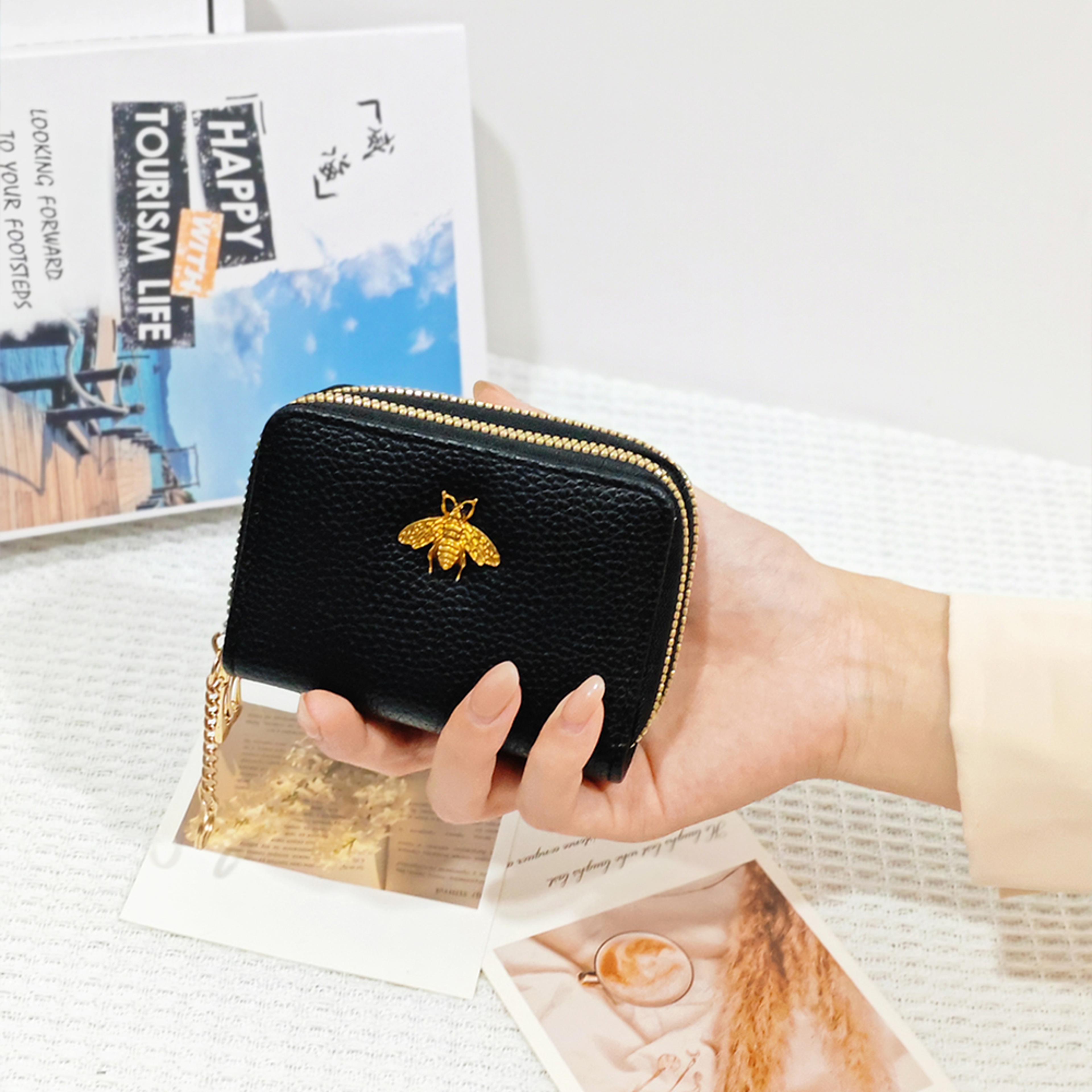 multi function accordion wallet & cute coin purse for cards & drivers license