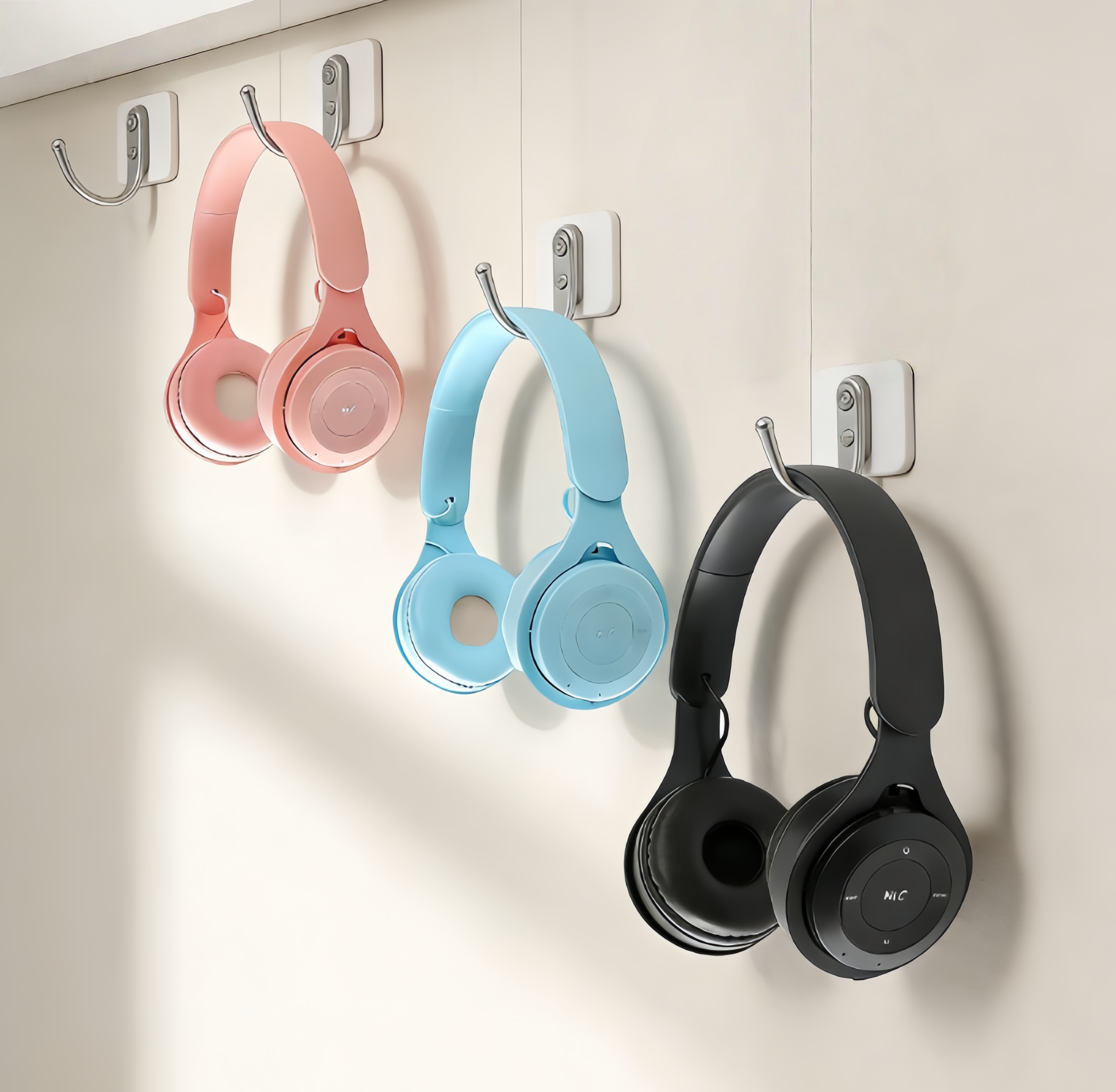 wireless bluetooth gaming headphones with microphone hifi bass earbuds