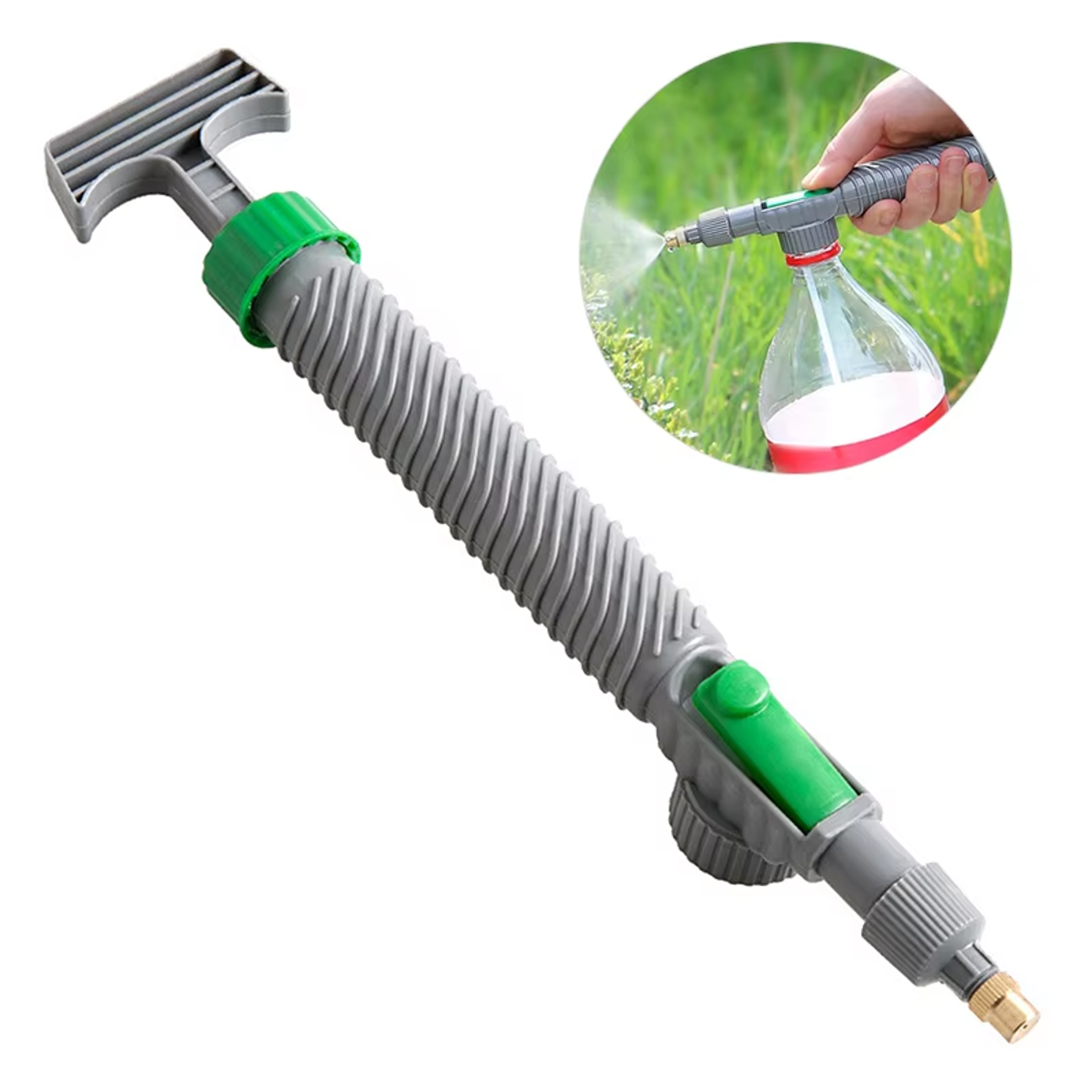 High Pressure Air Pump Manual Sprayer Adjustable Nozzle For Garden Watering  Agriculture Tools 6