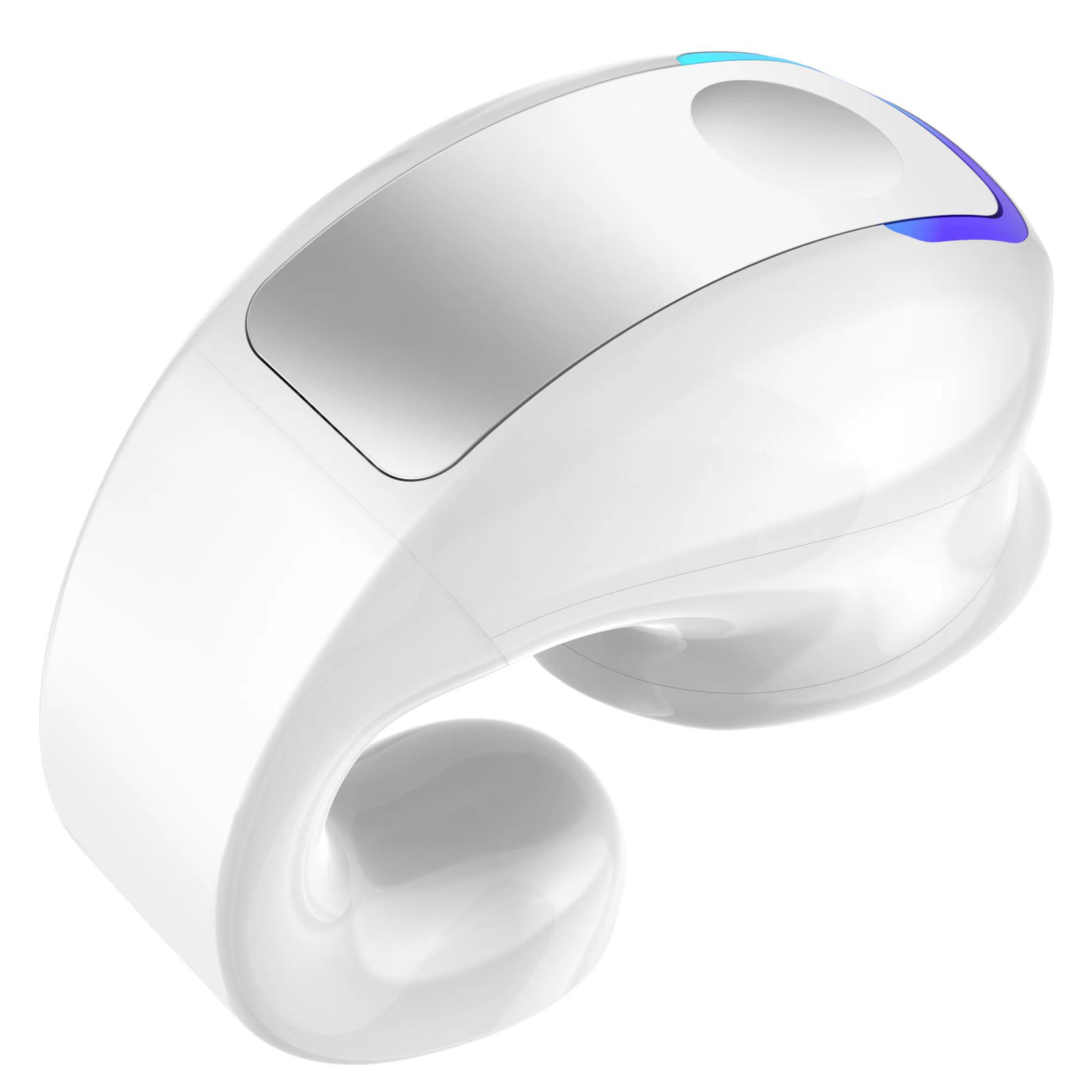 Bone Conduction Wireless Bluetooth Headset Pain Free Long Wear Ultra Long Battery Life Clip On Desi 6