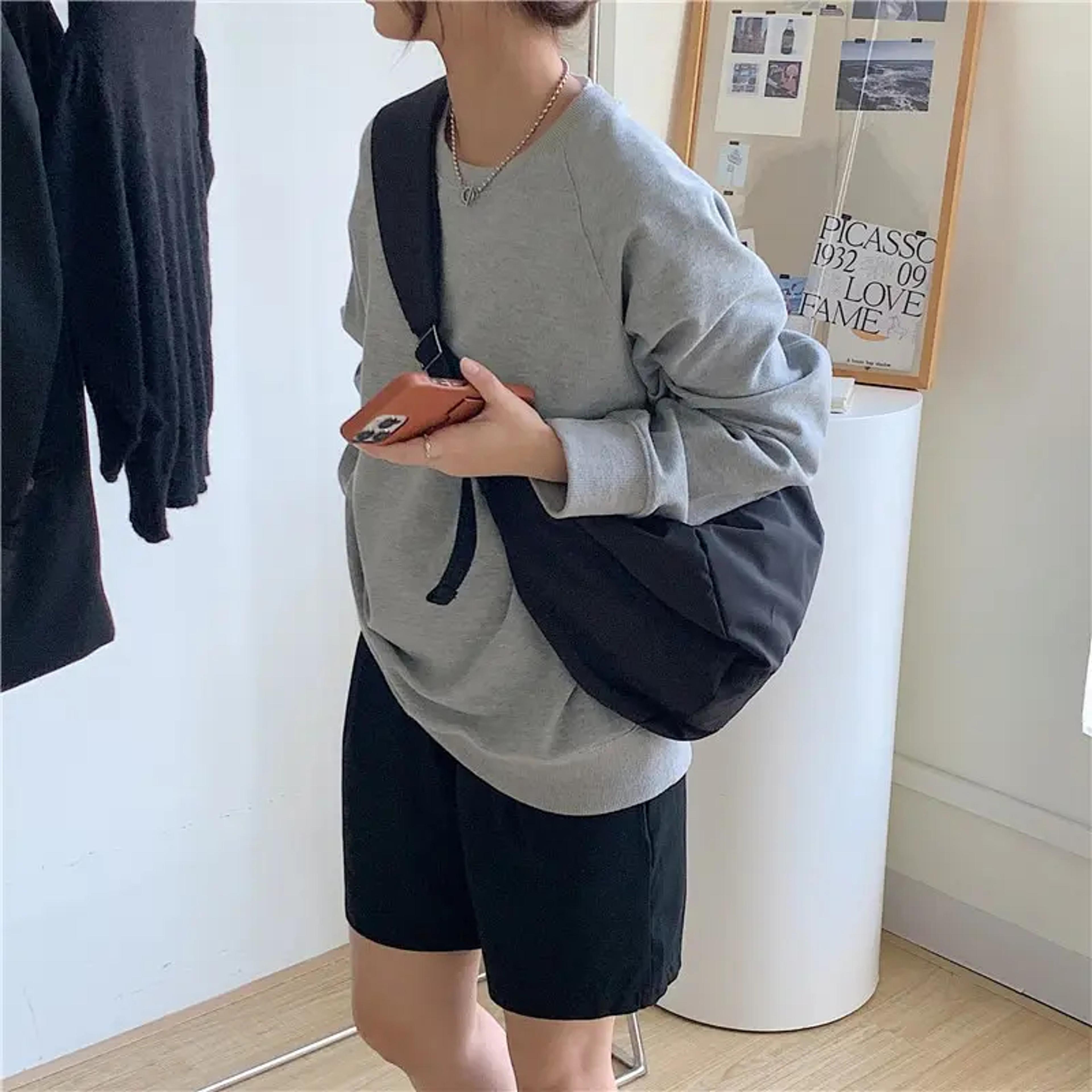 Large Capacity Nylon Shoulder Bag For Women Casual Hobos Crossbody 3