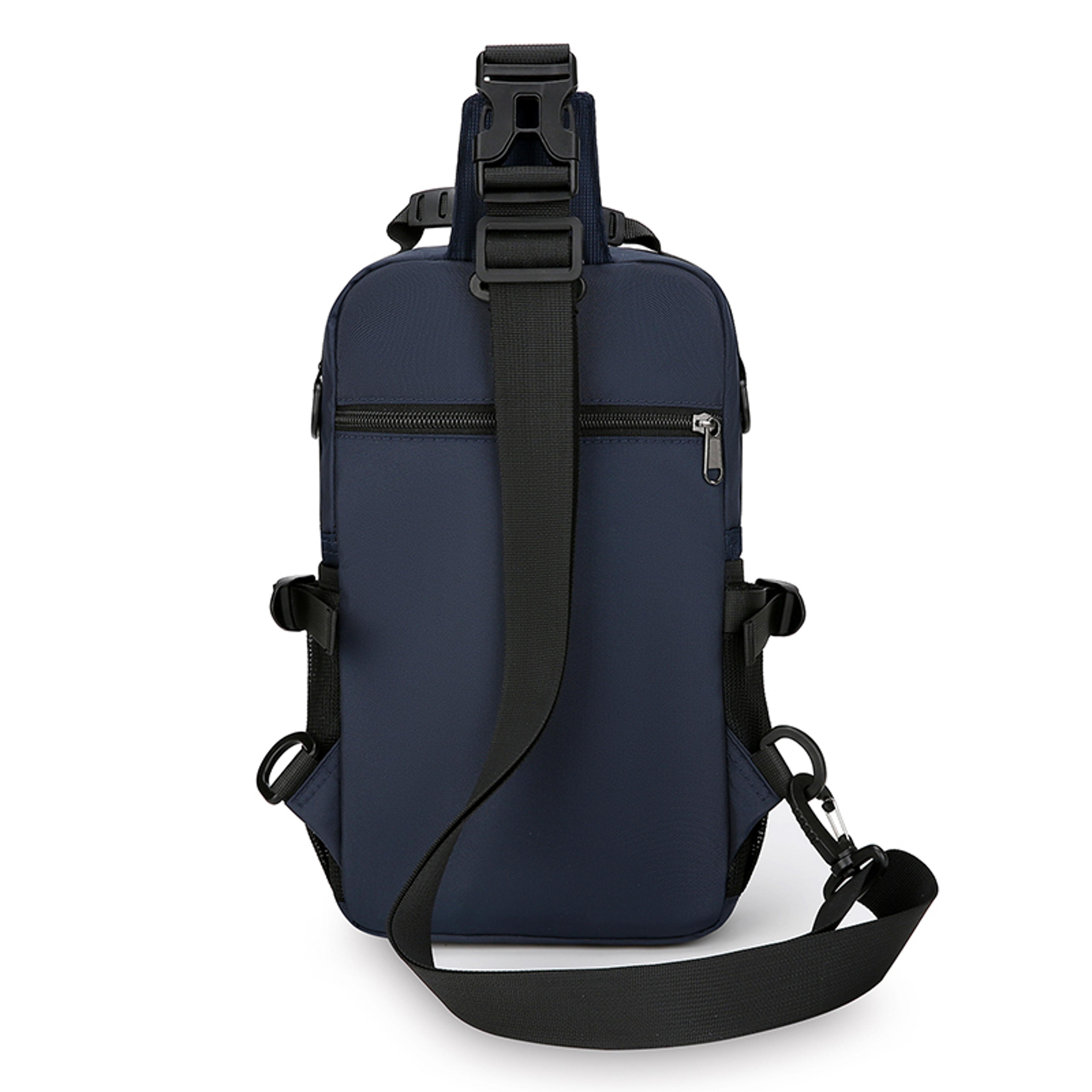 High Quality Oxford Mens Chest Bag Fashionable Crossbody Waist Pack For Casual Use 1