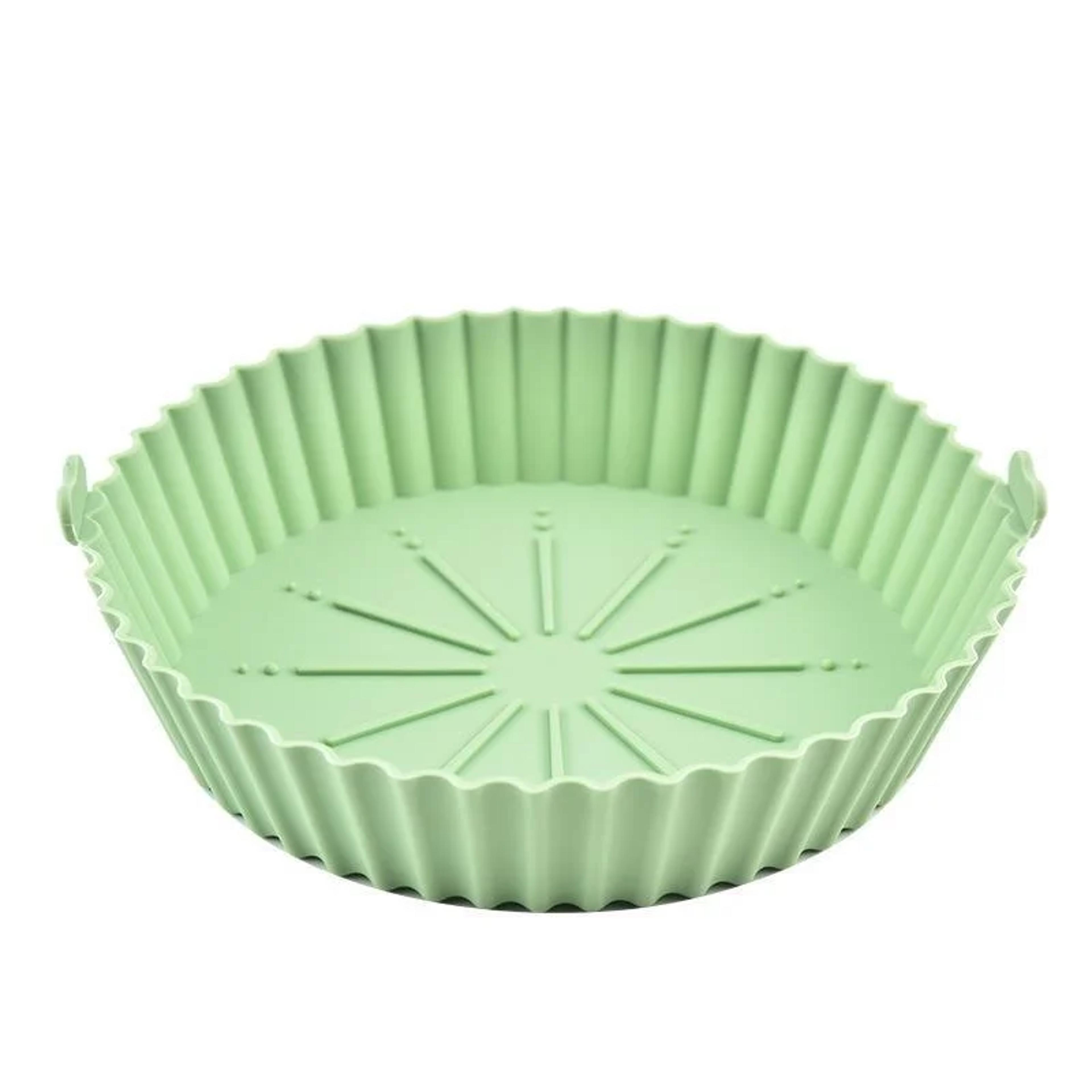 Premium Air Fryer Silicone Basket Liners Reusable Non Stick Pot  Parchment Paper Replacement 9
