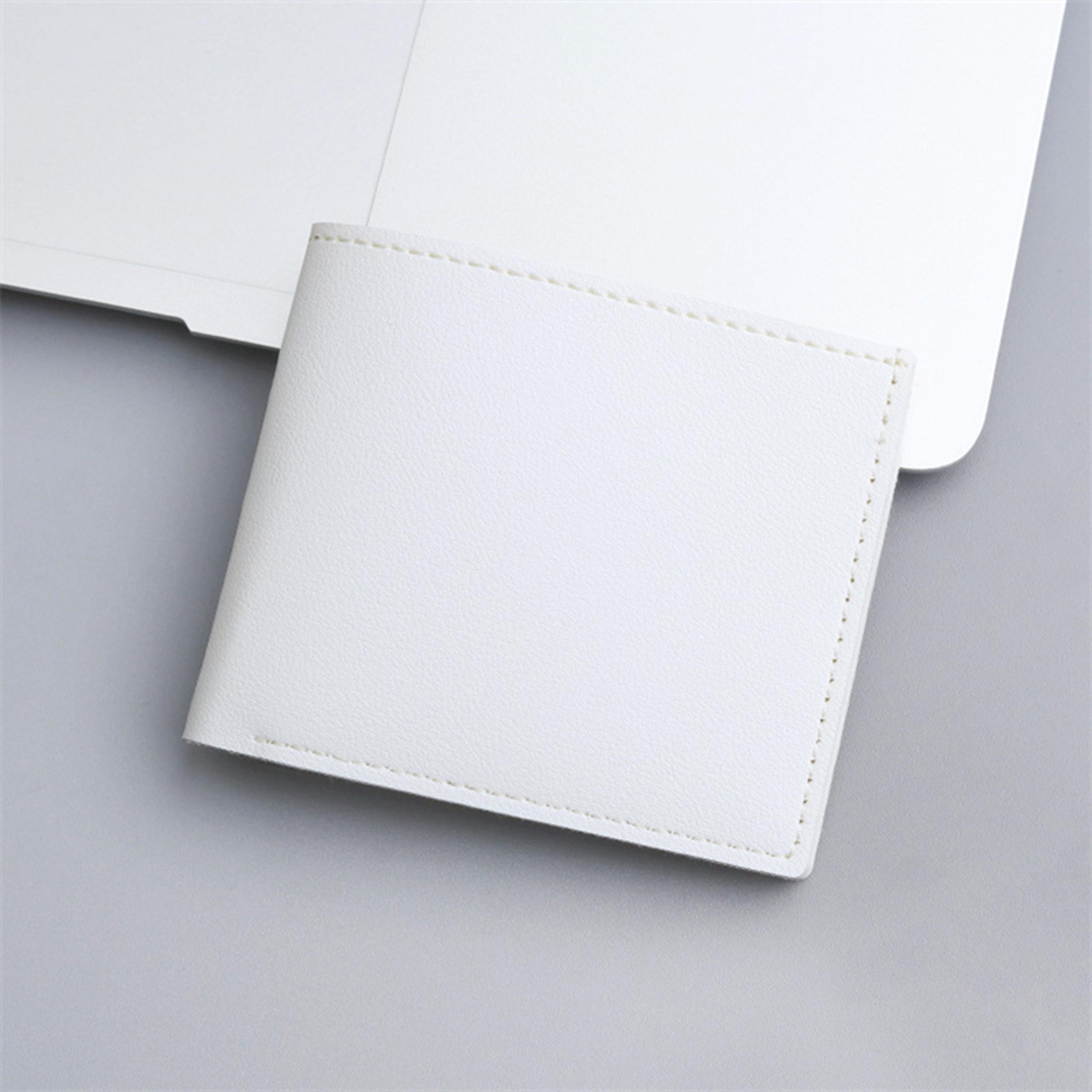 Mens PU Leather Slim Wallet Stylish  Compact Credit Card Holder For Business 6
