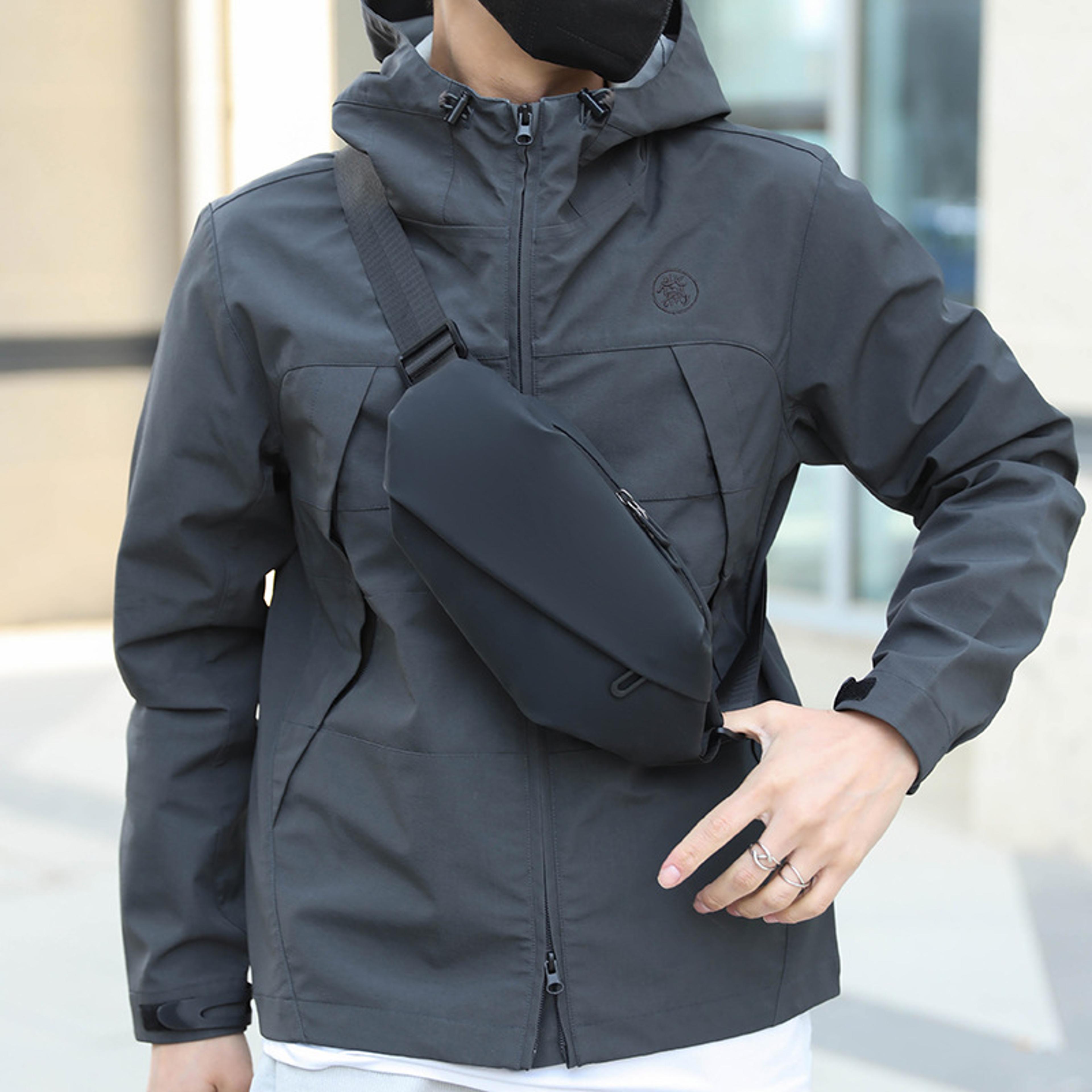 new multifunctional chest bag for men trendy outdoor sports crossbody waist bag