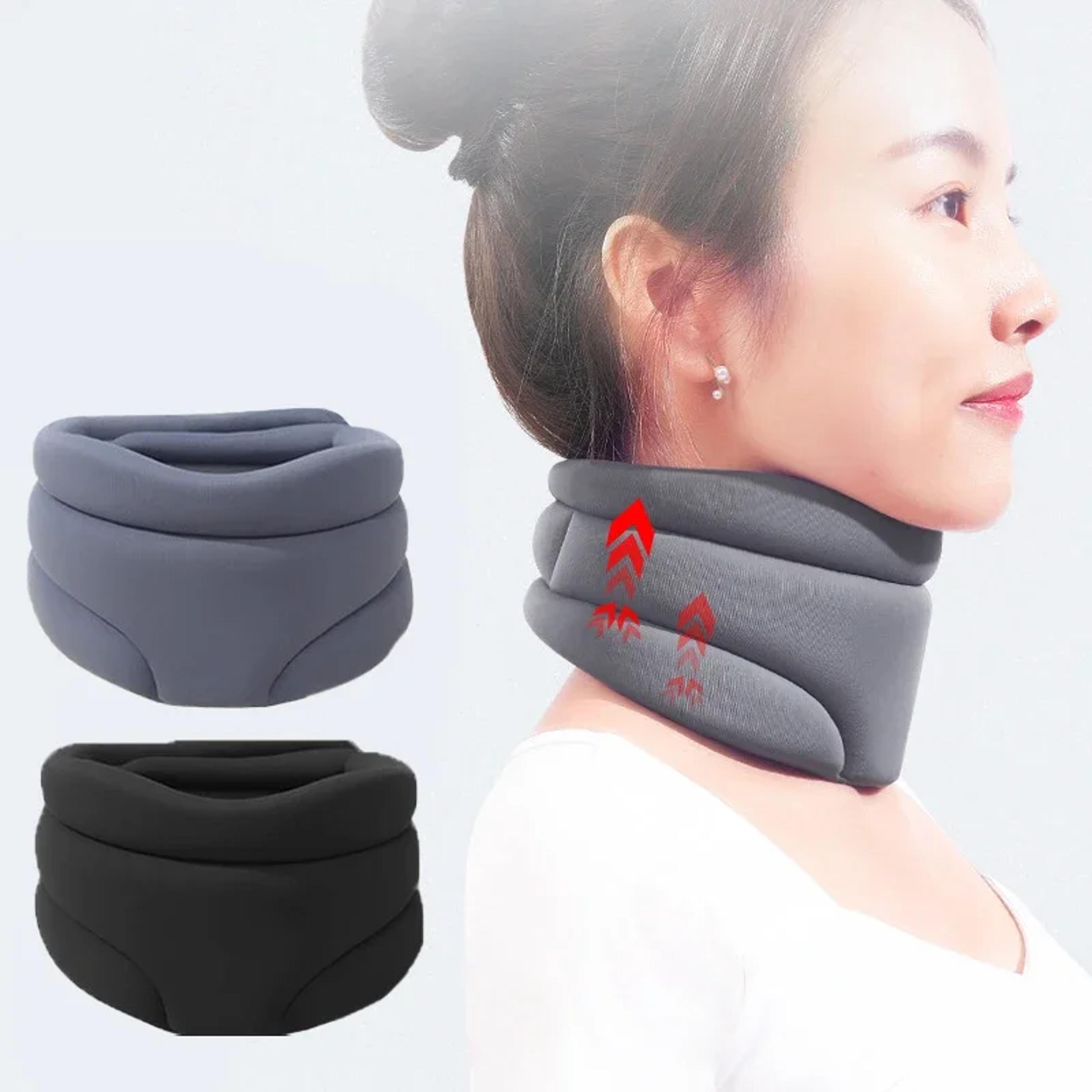 adjustable cervical neck support brace for pain relief comfortable foam collar for travel & health