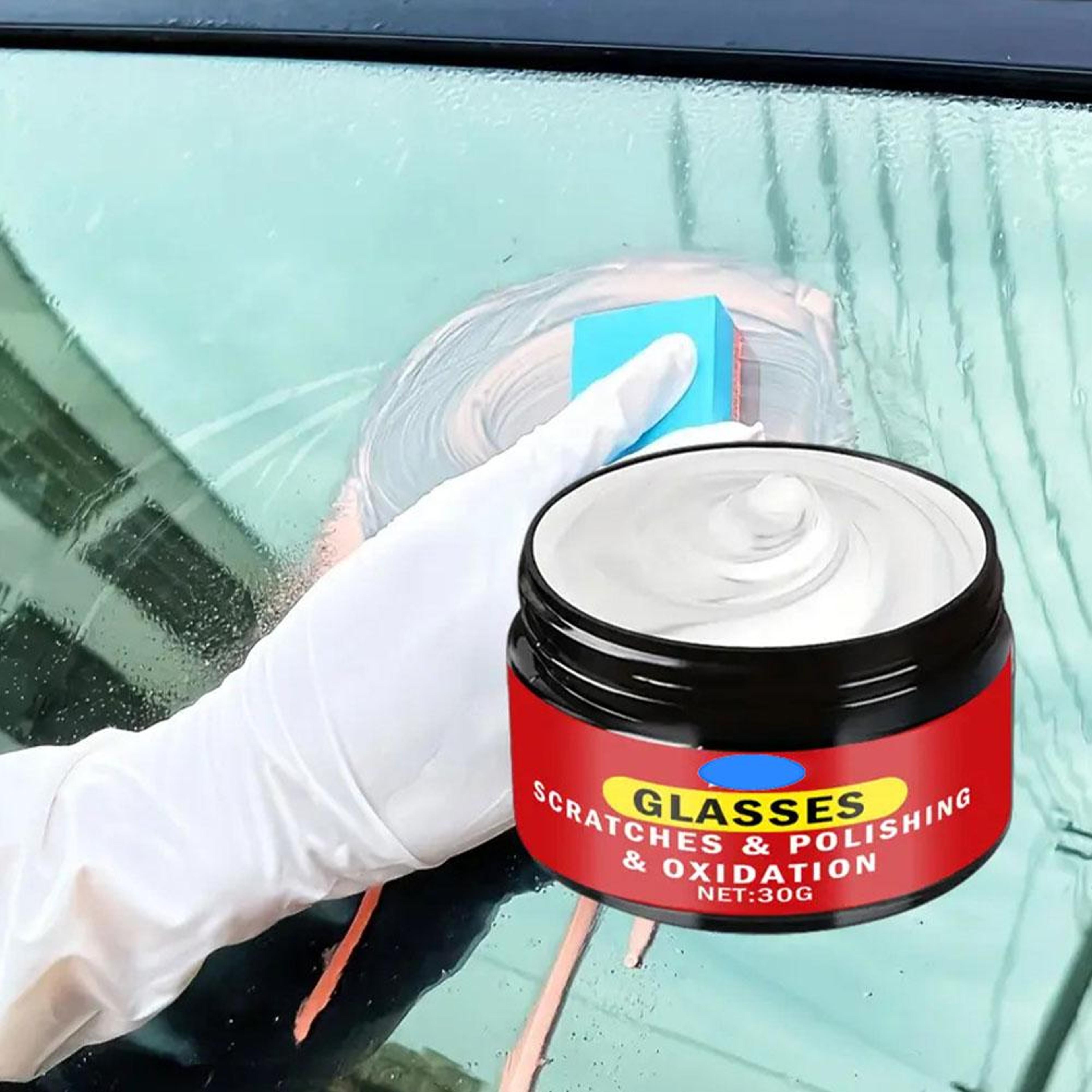 clearview windshield scratch remover auto glass polish