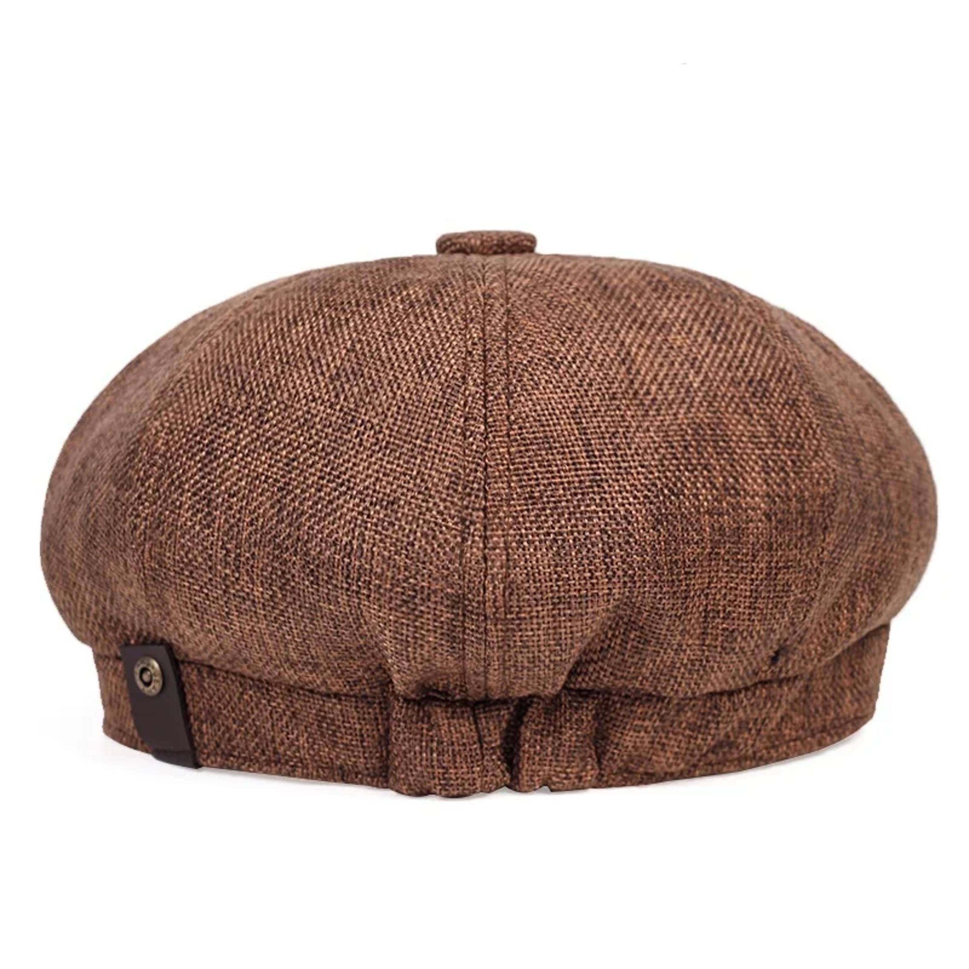 Modern Retro Mens Newsboy Cap Lightweight Unisex Retro Beret Hat For Spring  Summer Style 2