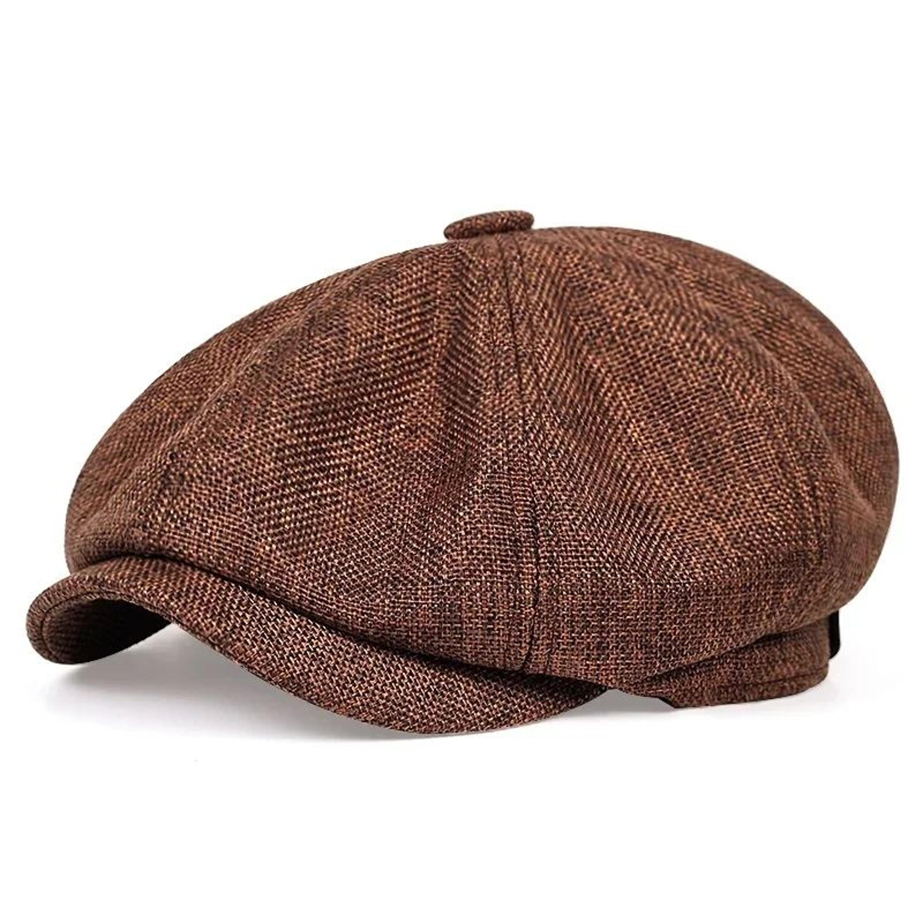 Modern Retro Mens Newsboy Cap Lightweight Unisex Retro Beret Hat For Spring  Summer Style 5