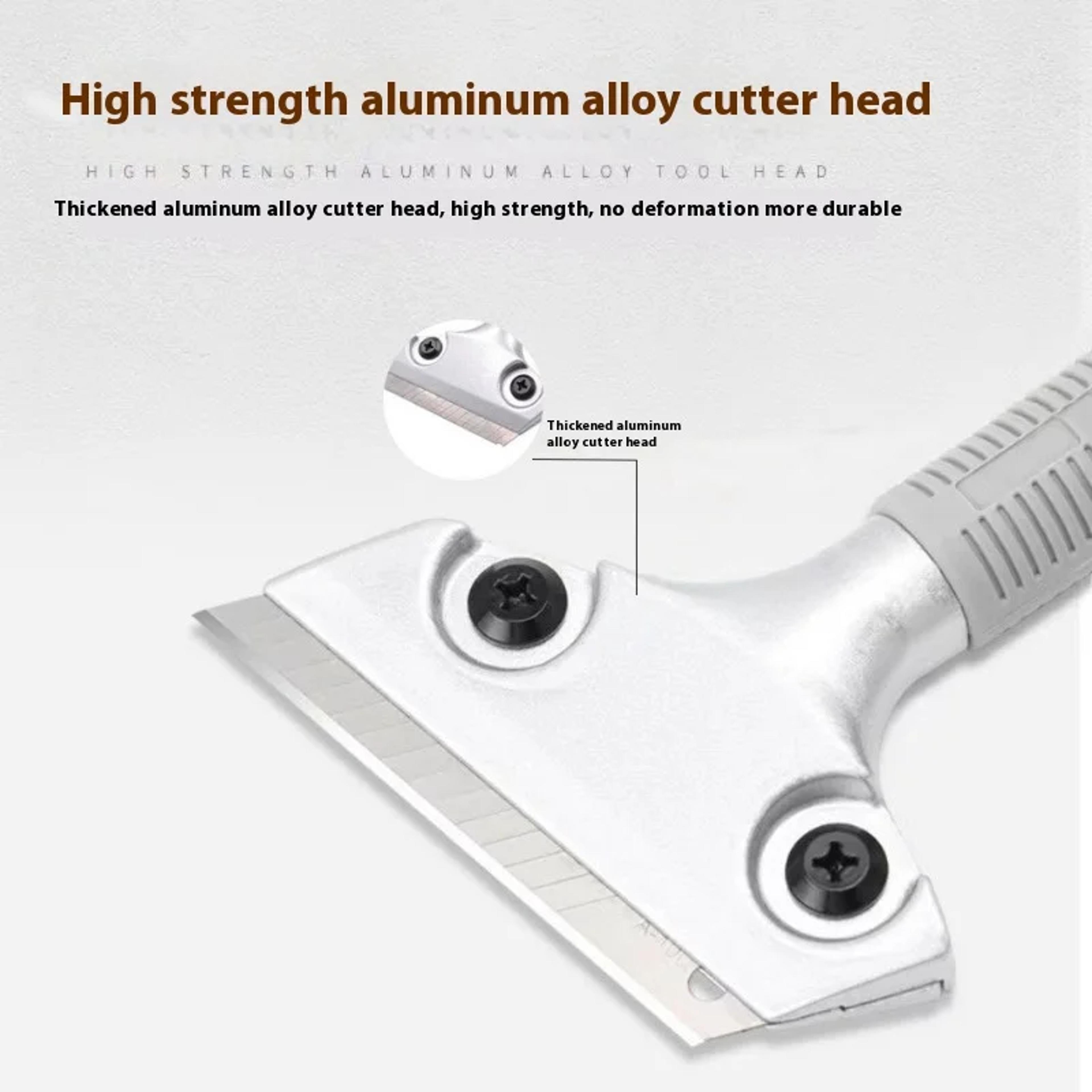 Stainless Steel Glass Scraper Cleaning Knife For Glue Sticker Paint And Seam Removal 3