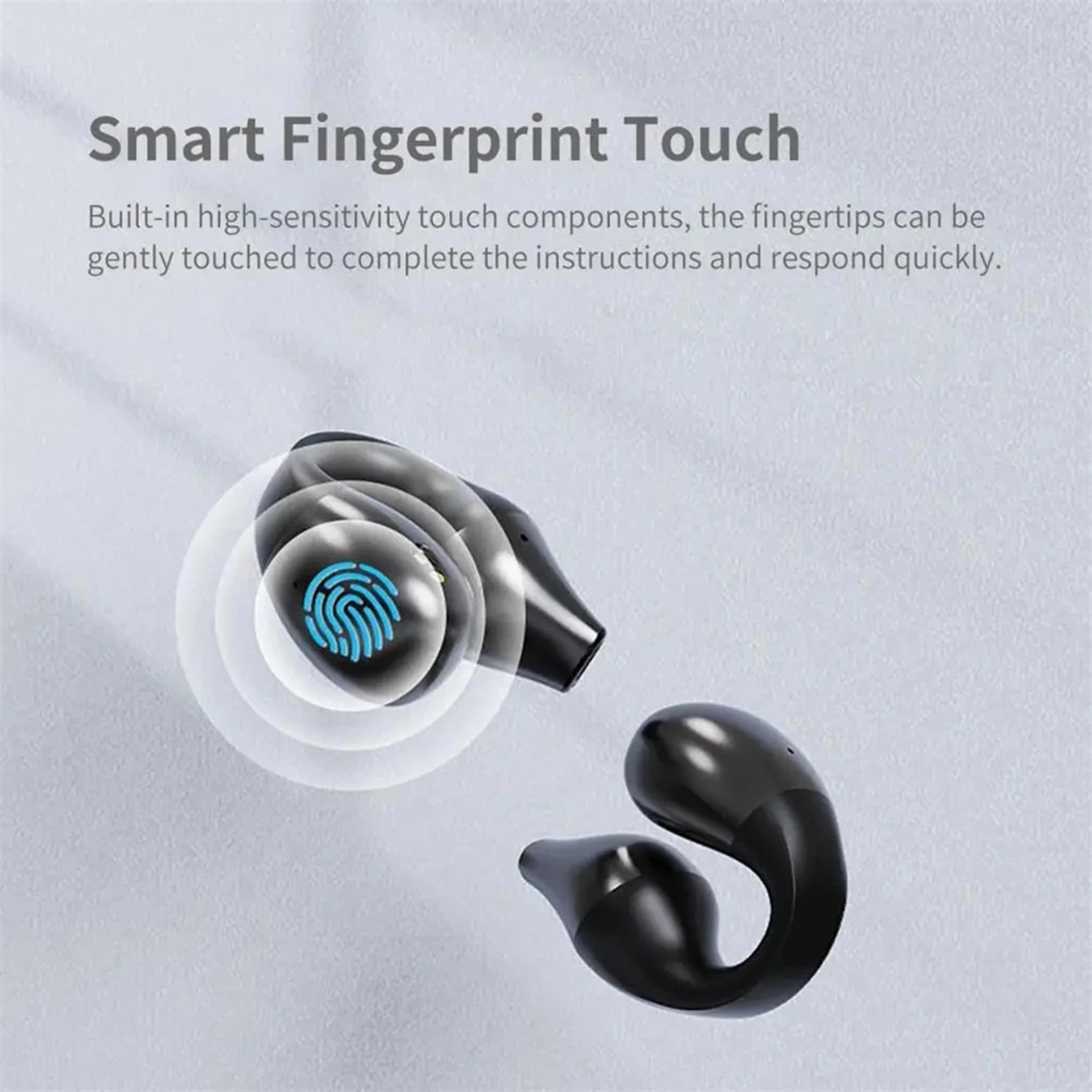 Premium Wireless Bluetooth Earbuds With LED Power Display  Mic Sport Earphones 4