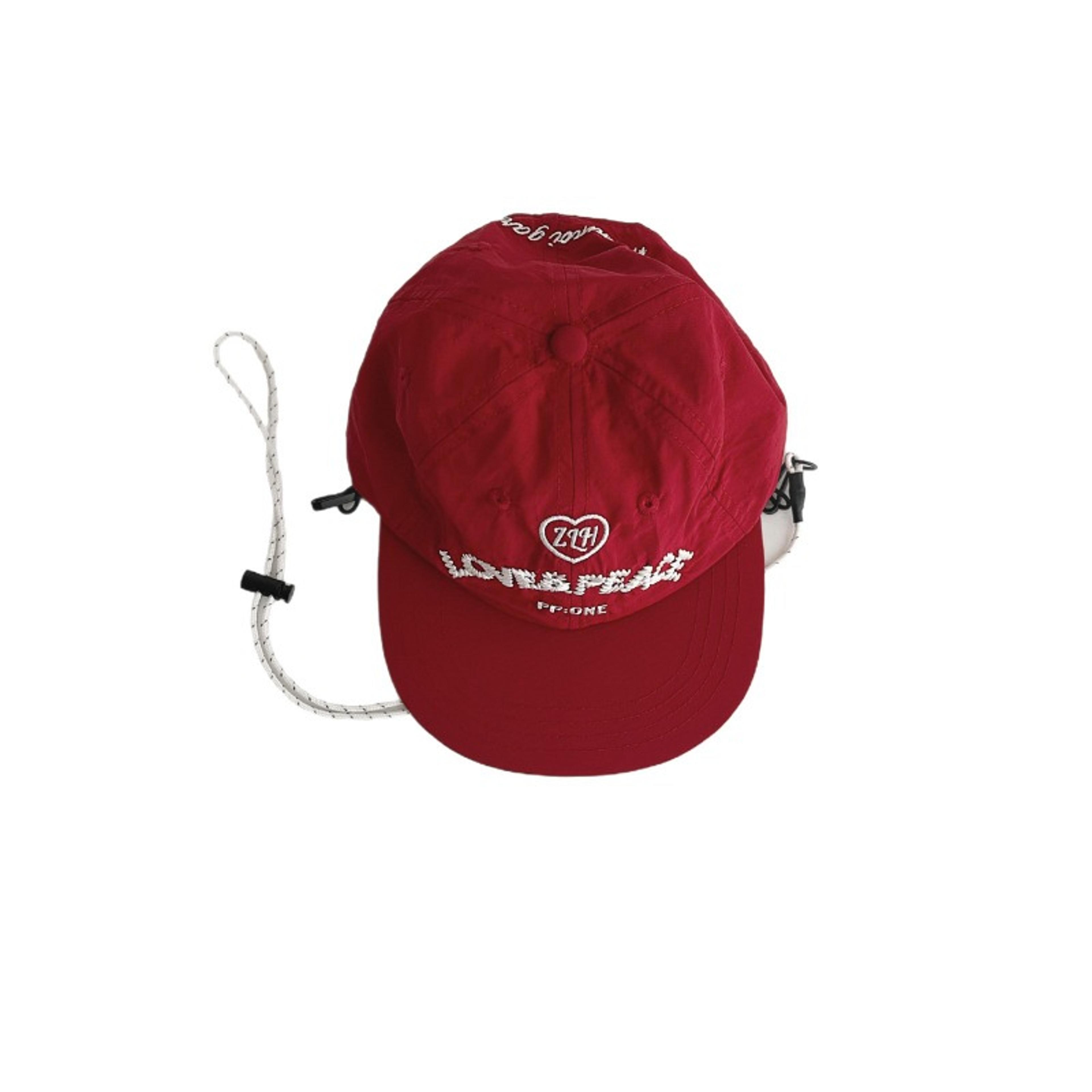 Retro Color Block Embroidered Duckbill Cap Lightweight Quick Drying Sun Hat For Summer 3