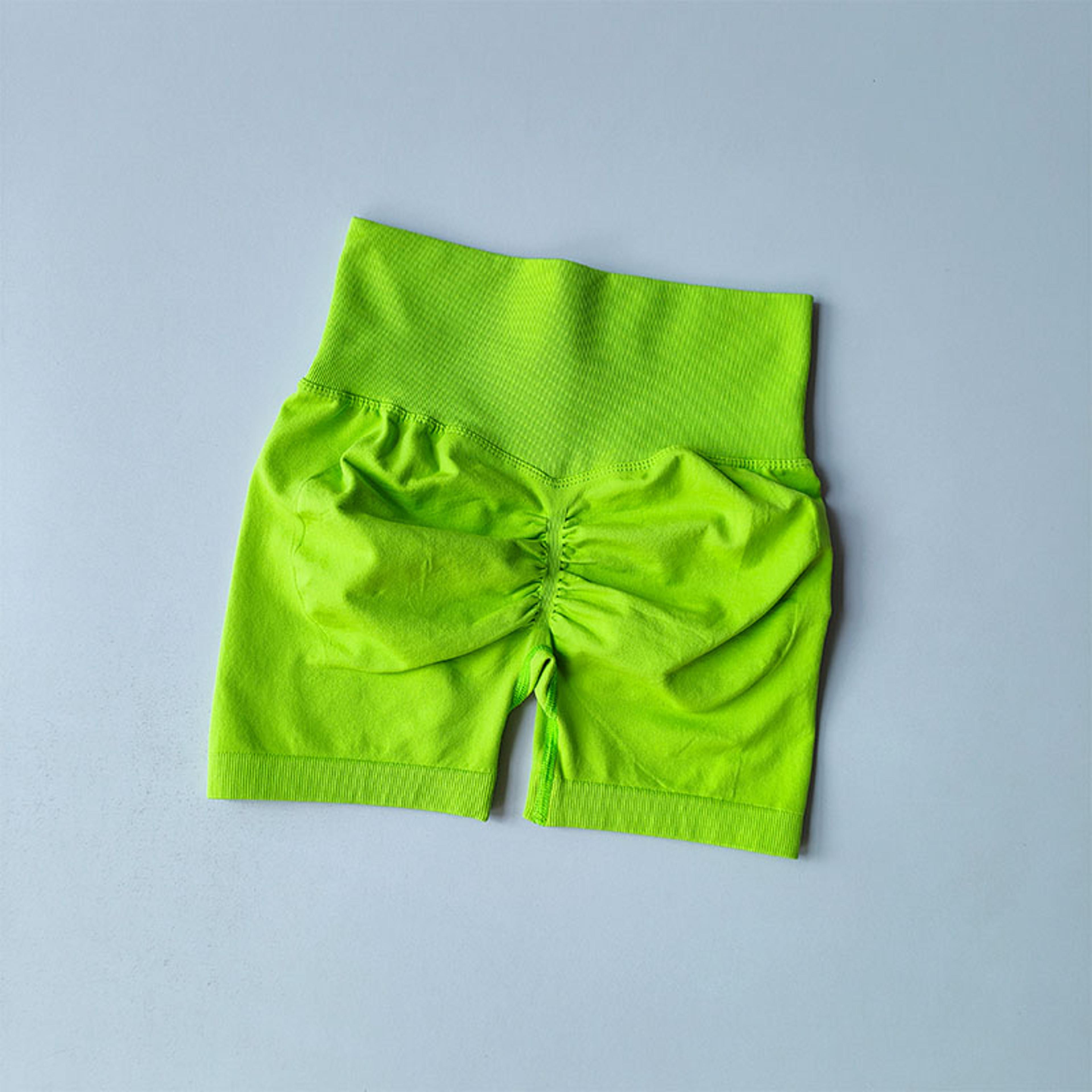 Peach Lift High Waist Sports Shorts For Women Scrunch Butt Quick Dry Gym  Running Shorts 3