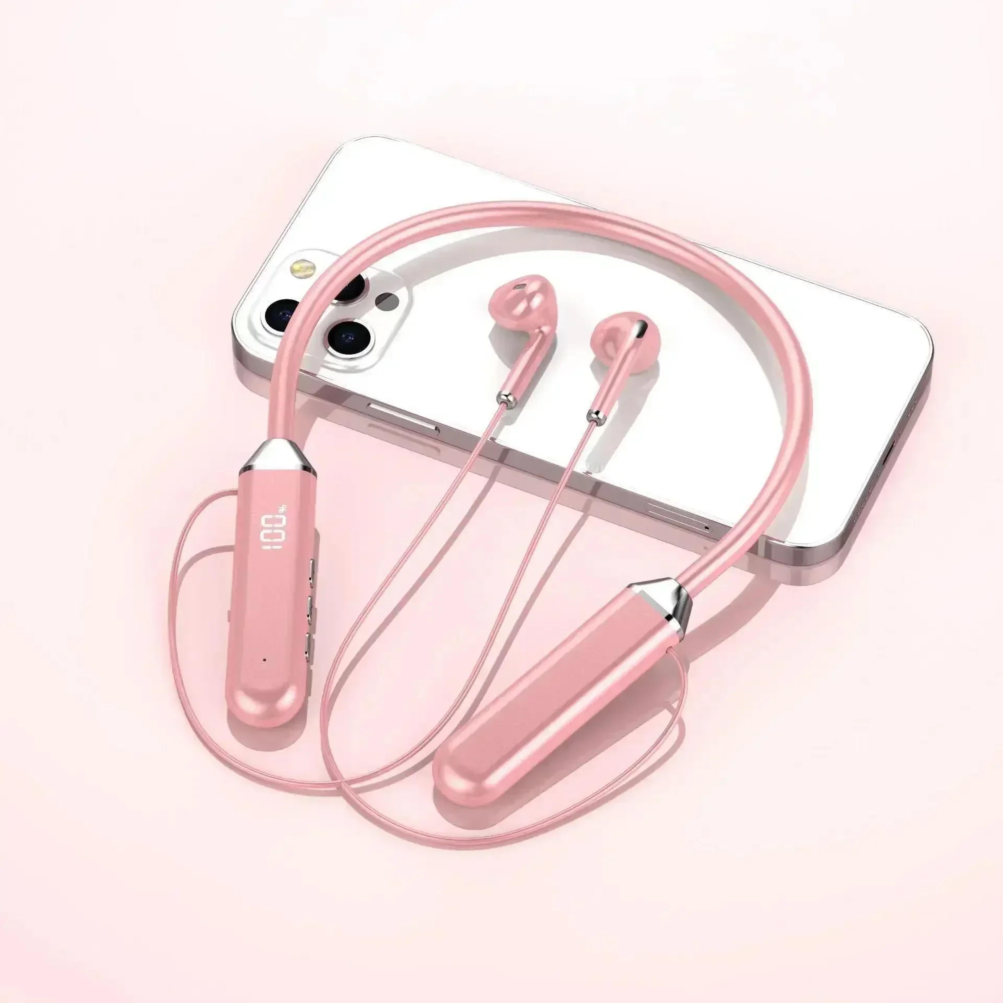 Wireless Neckband Headphones With Bluetooth And HiFi Sound 6