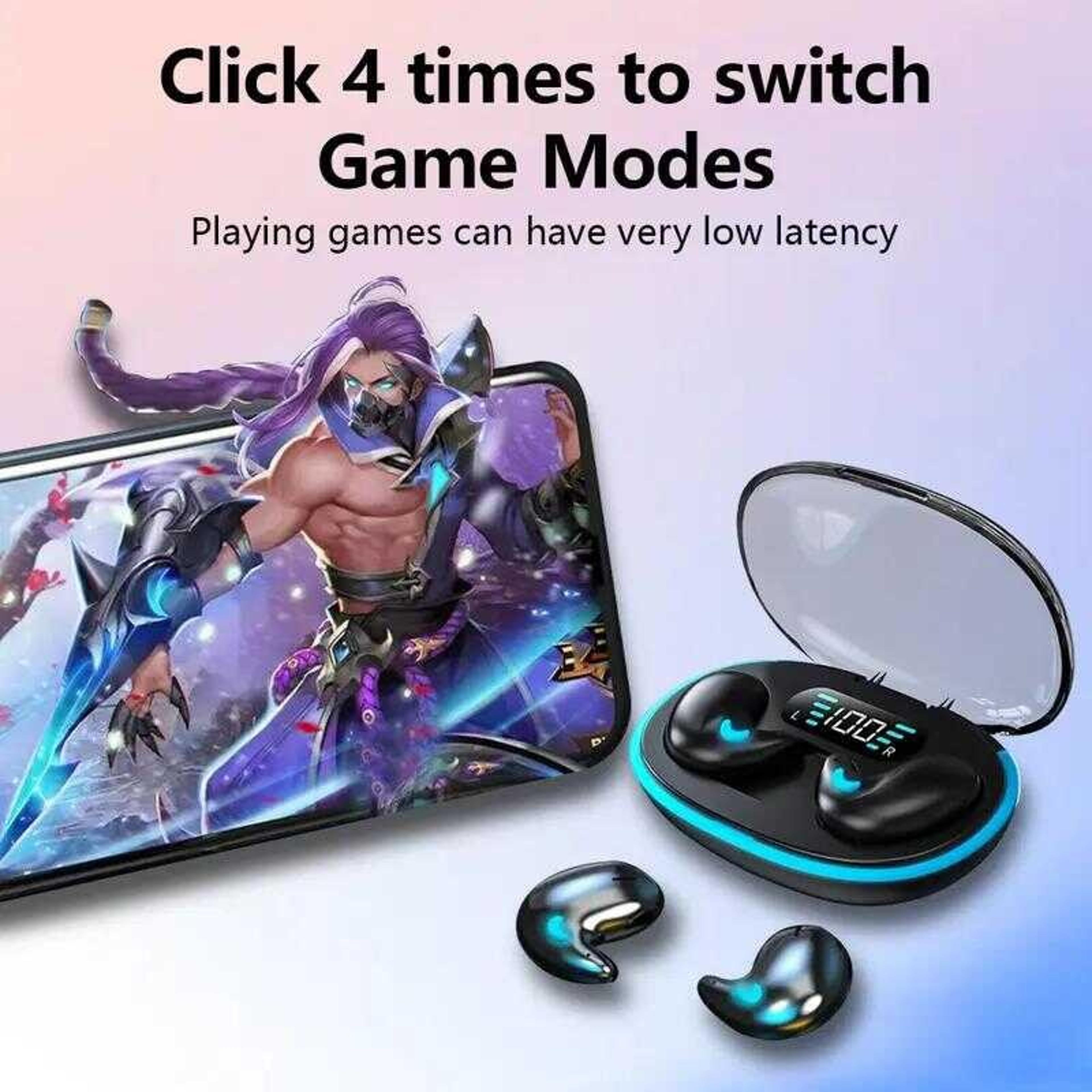 TWS Wireless Bluetooth Earbuds Waterproof Stereo Headphones 3