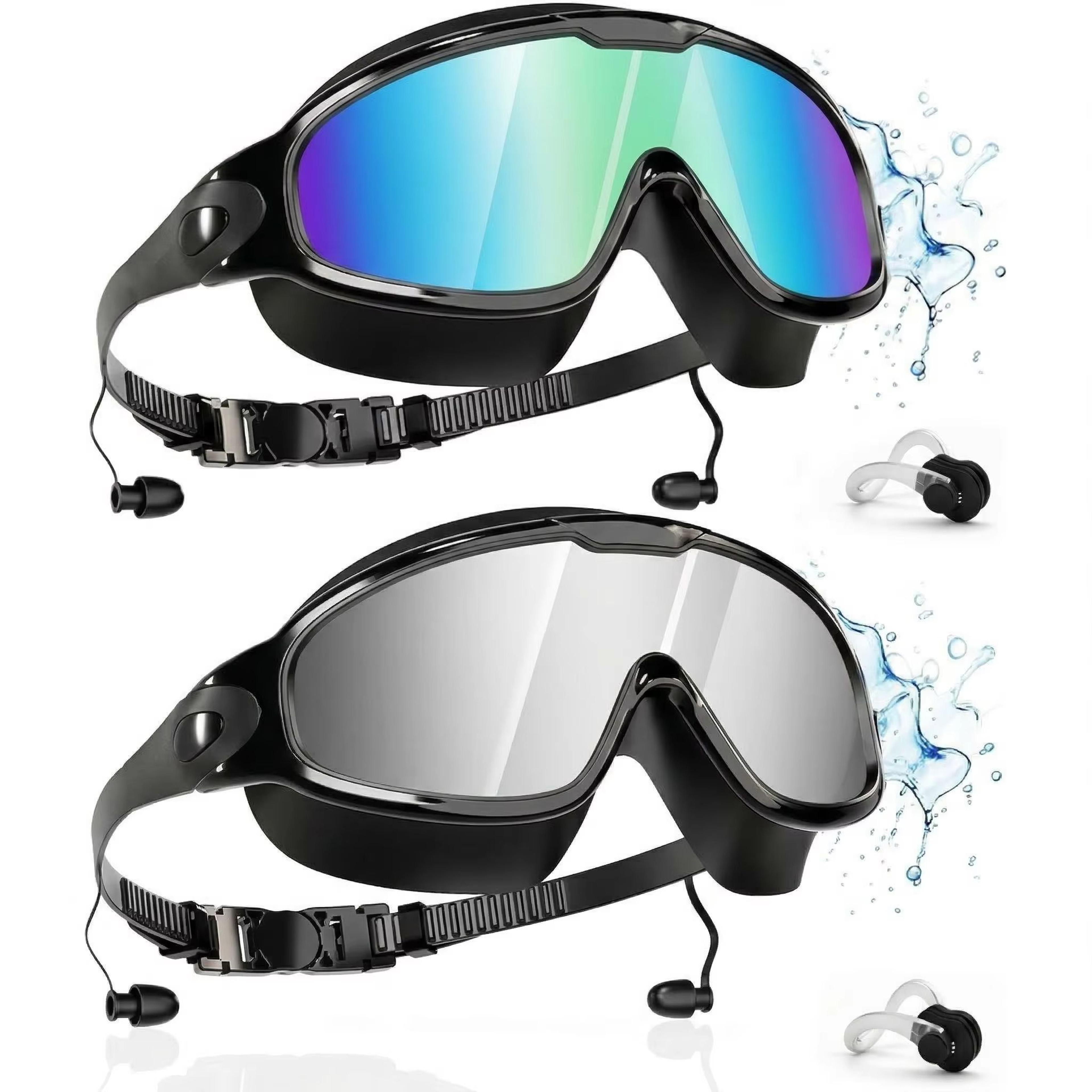 Wide View Anti Fog Swimming Goggles For Adults UV Protection Pool Goggles 7