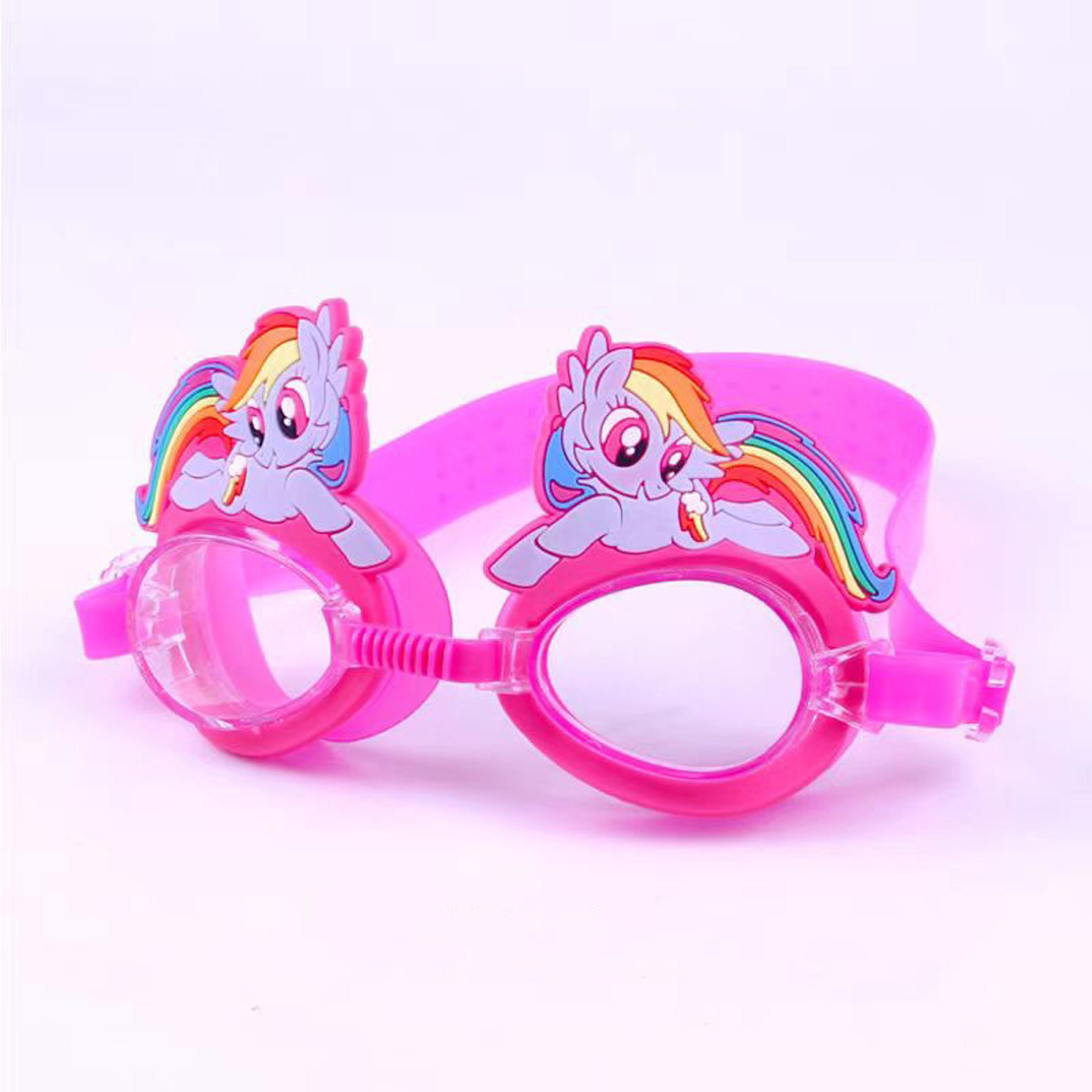 Crab Shape Kids Swimming Goggles Anti Fog Diving Mask Waterproof Adjustable 4