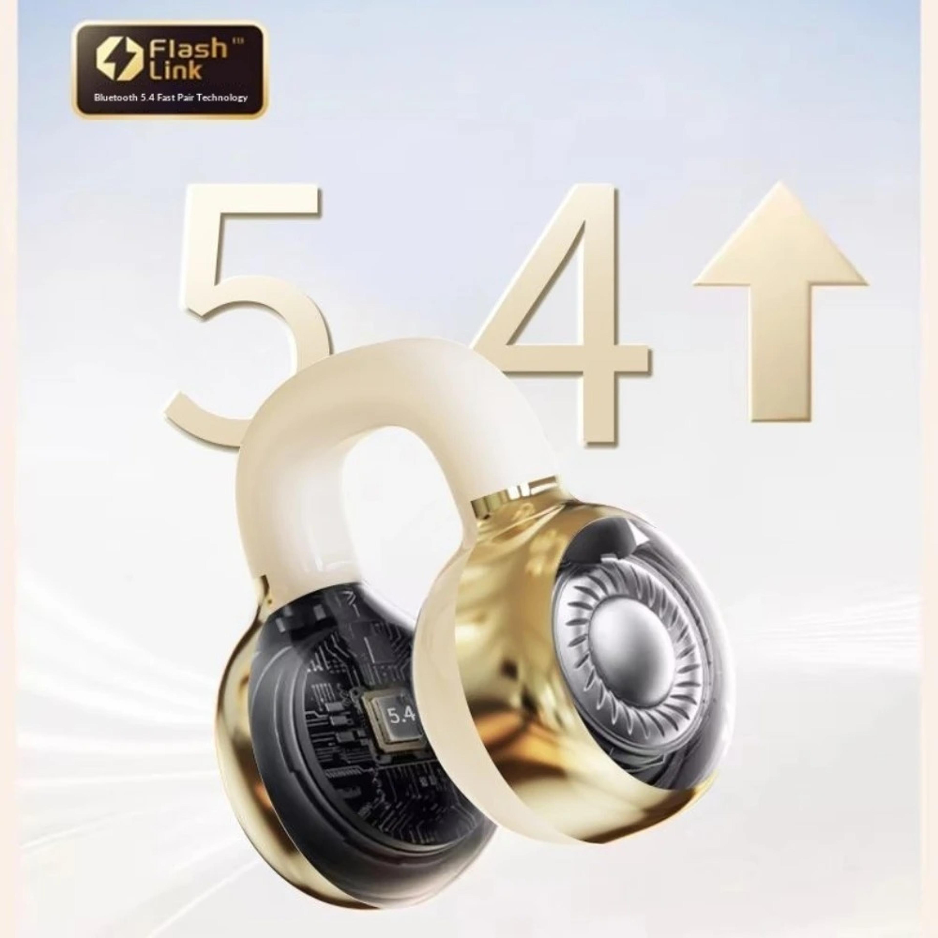 Open Ear Wireless Earbuds With Mic For Immersive Stereo Sound 3