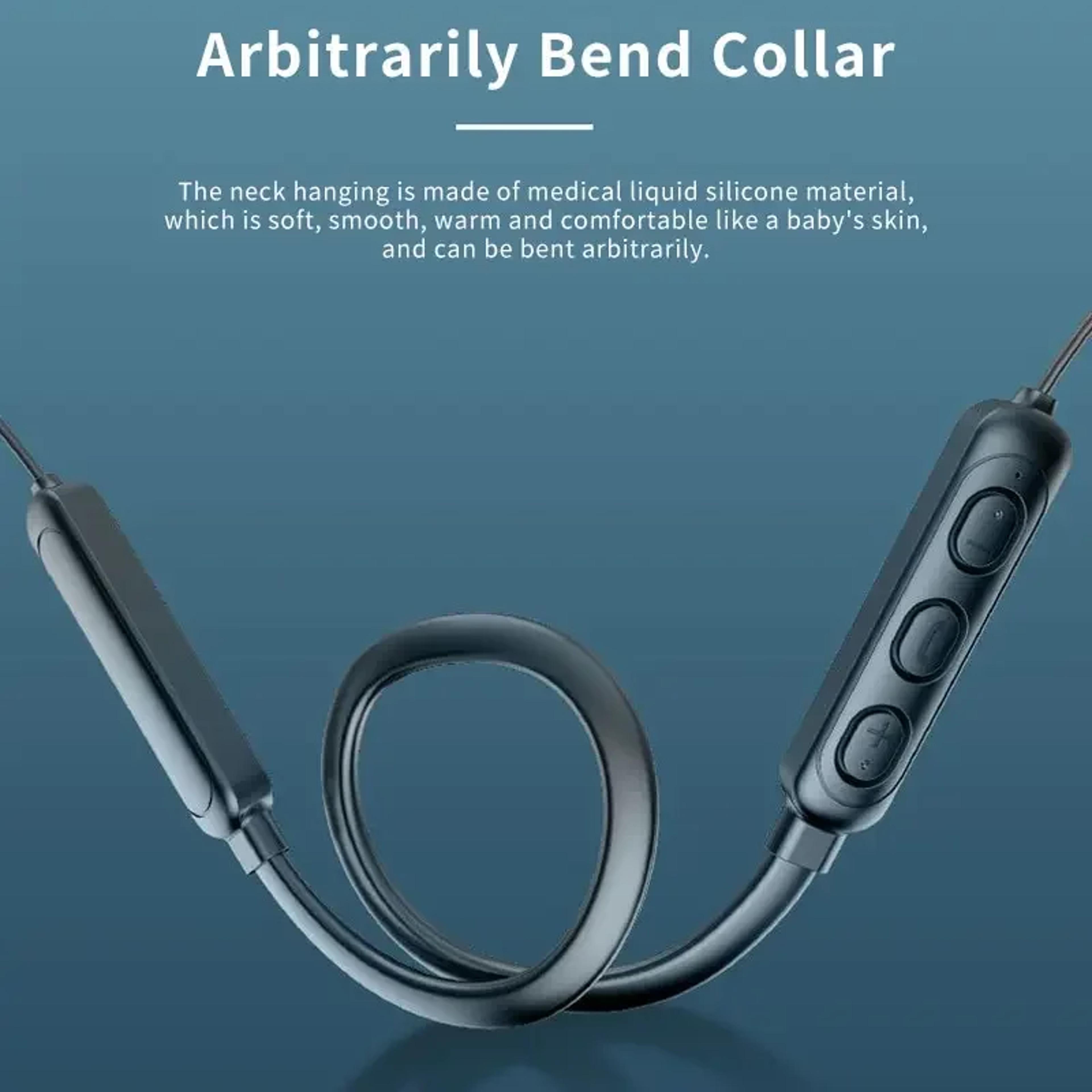Wireless Bluetooth Neckband Earphones With Mic Stereo Sound Headset 3