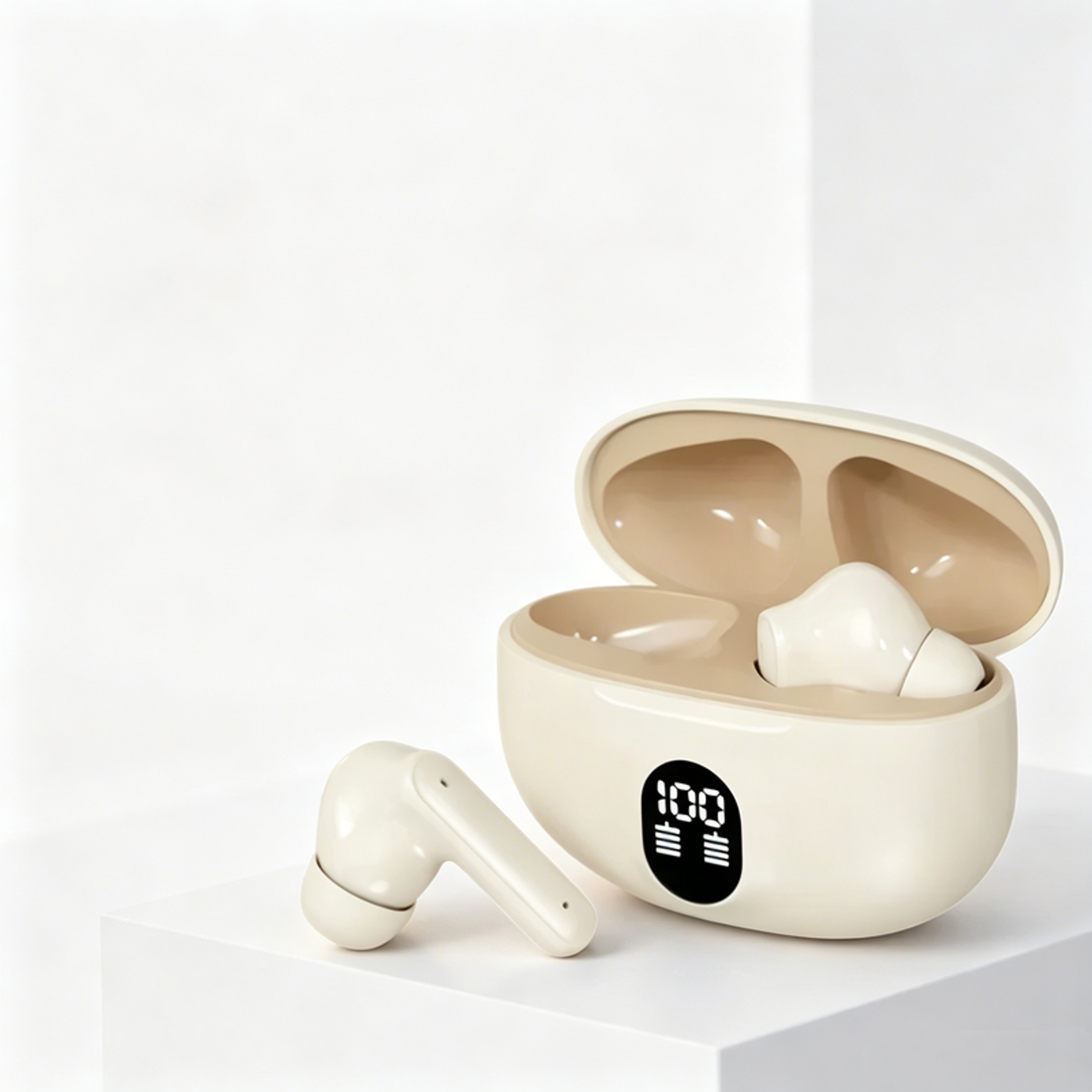 wireless earbuds with noise reduction mic and hifi bass