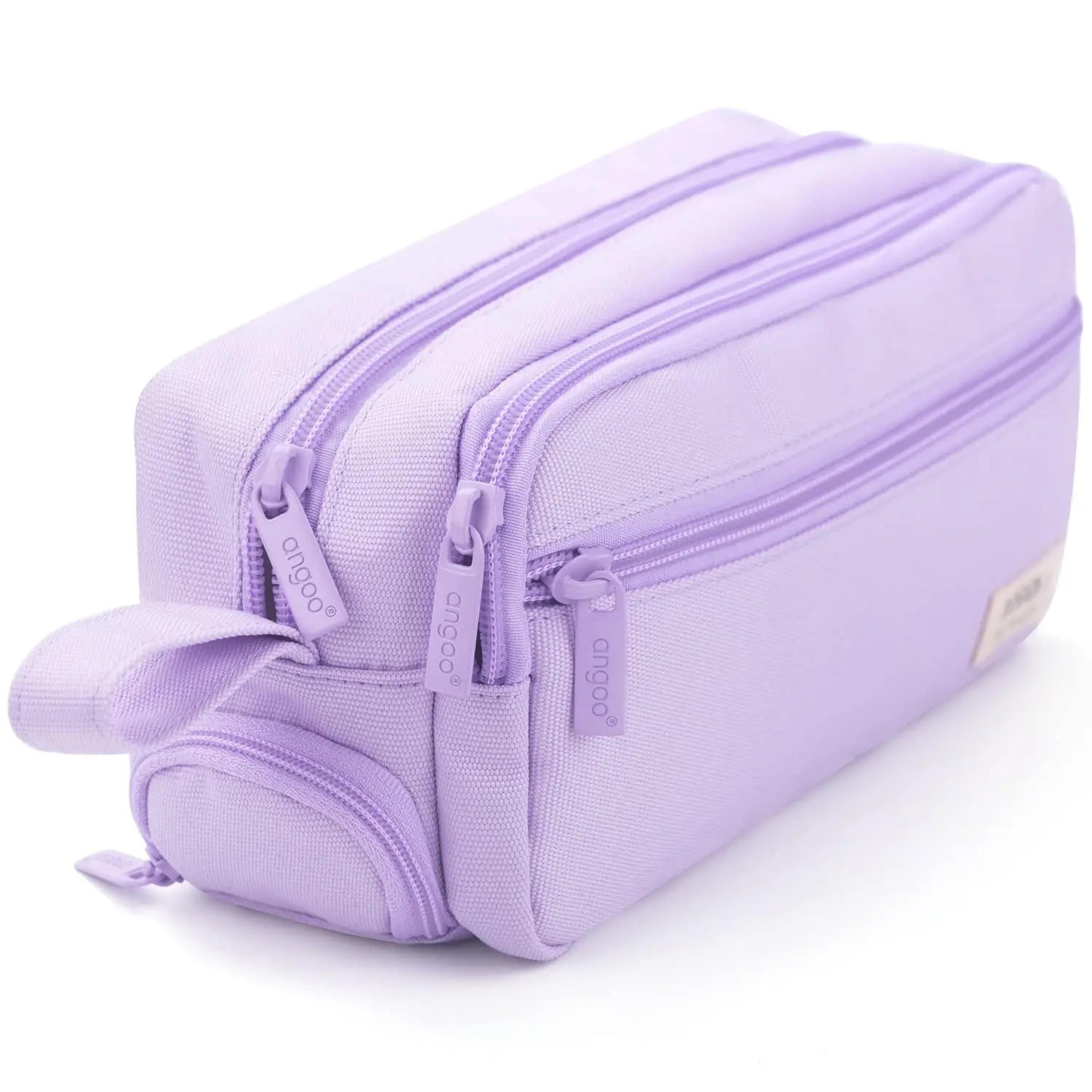 Large Capacity Multi Compartment Pencil Case Waterproof Stationery Organizer 7