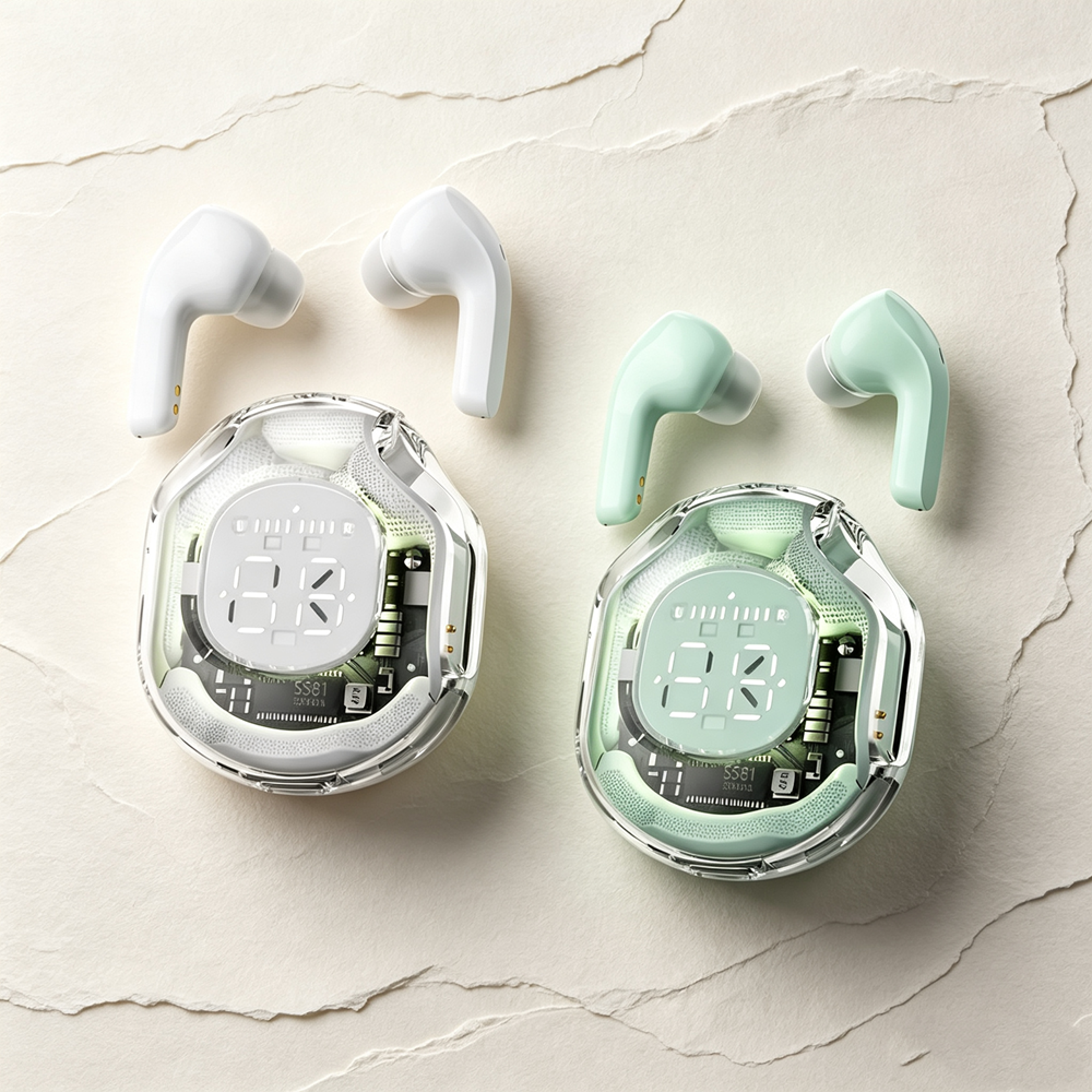 tws wireless earbuds with app support bluetooth headphones for music calls and firmware updates