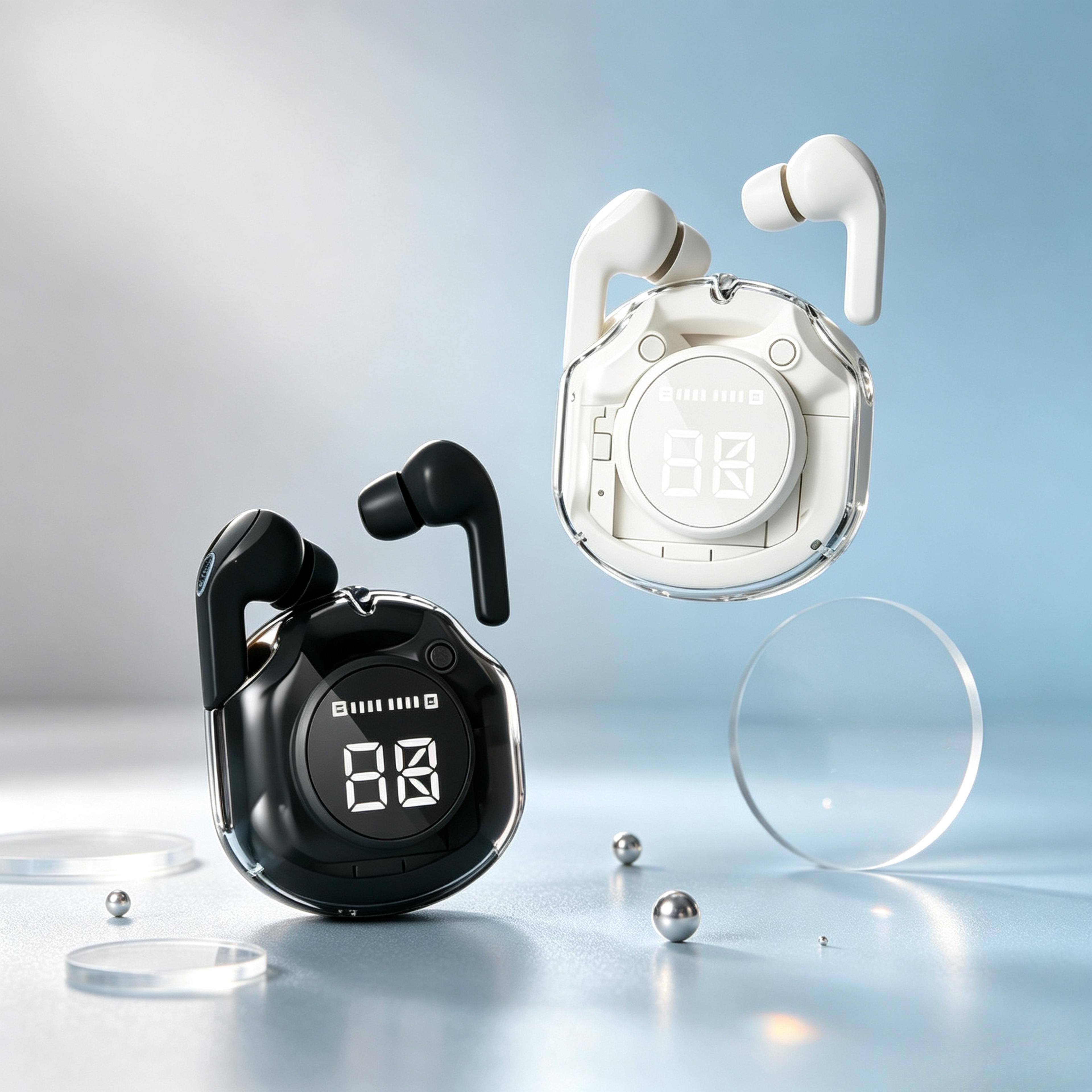 bluetooth wireless gaming earbuds with deep bass
