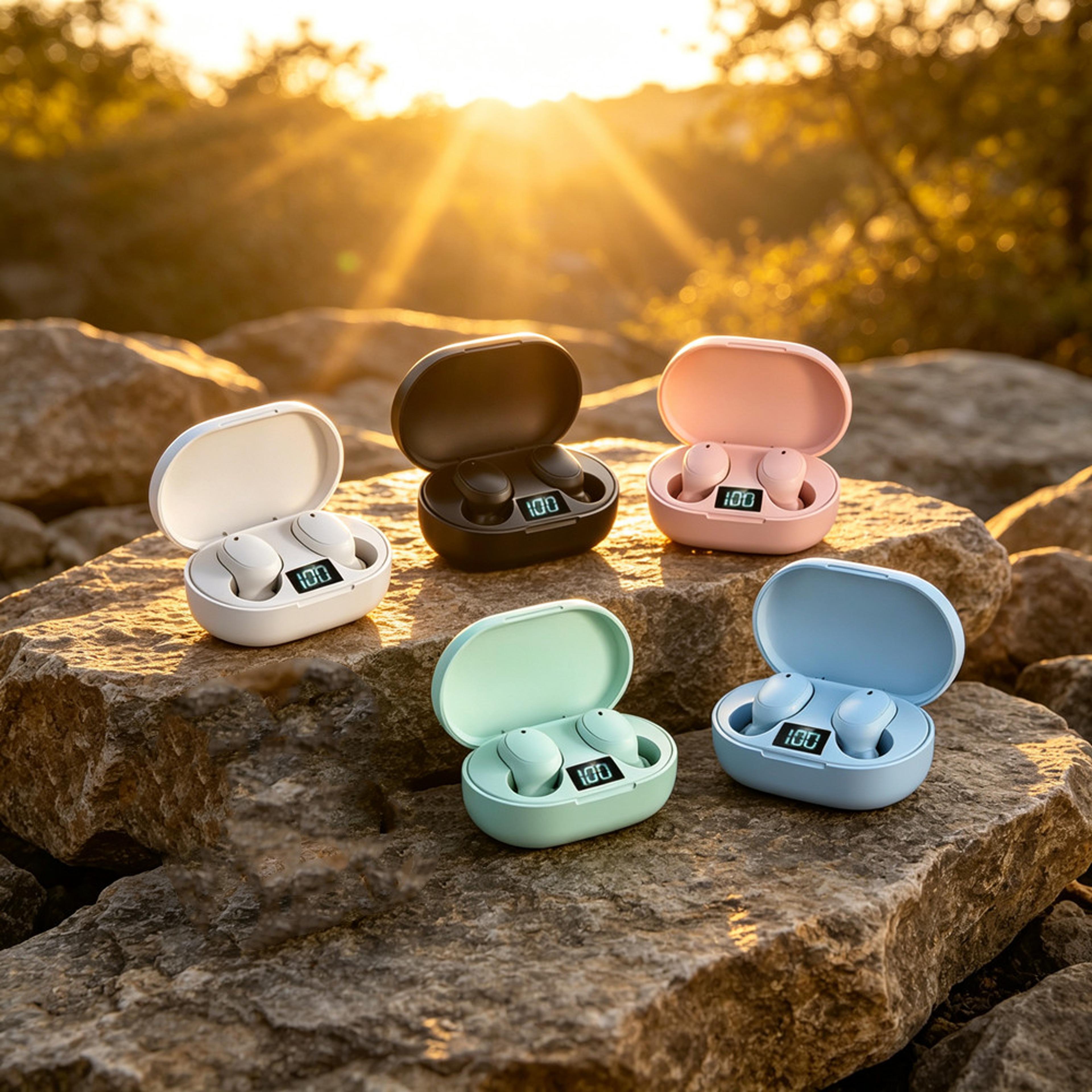 clearsound tws wireless earbuds with noise cancelling microphone