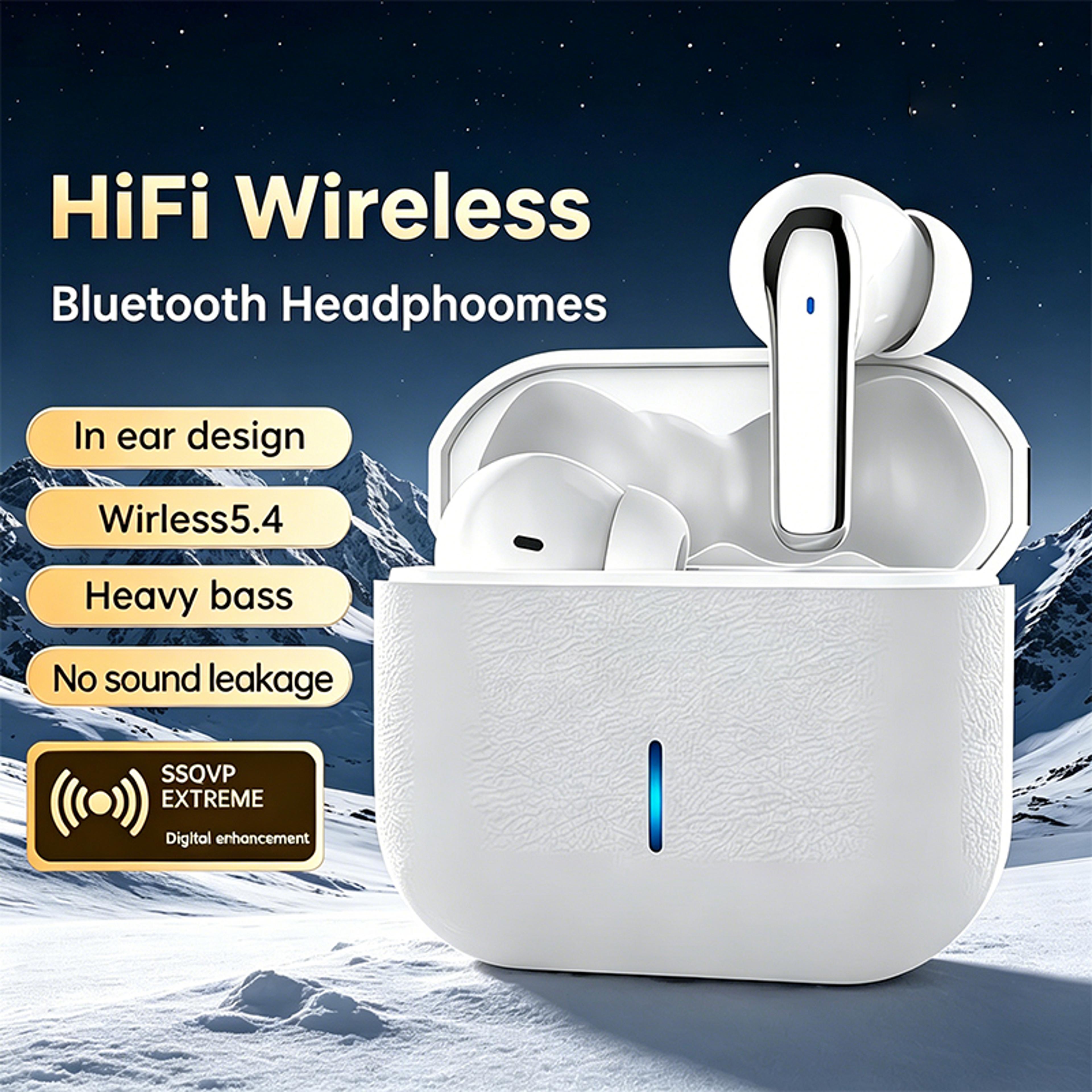 multi device bluetooth headphones with hd audio and long standby