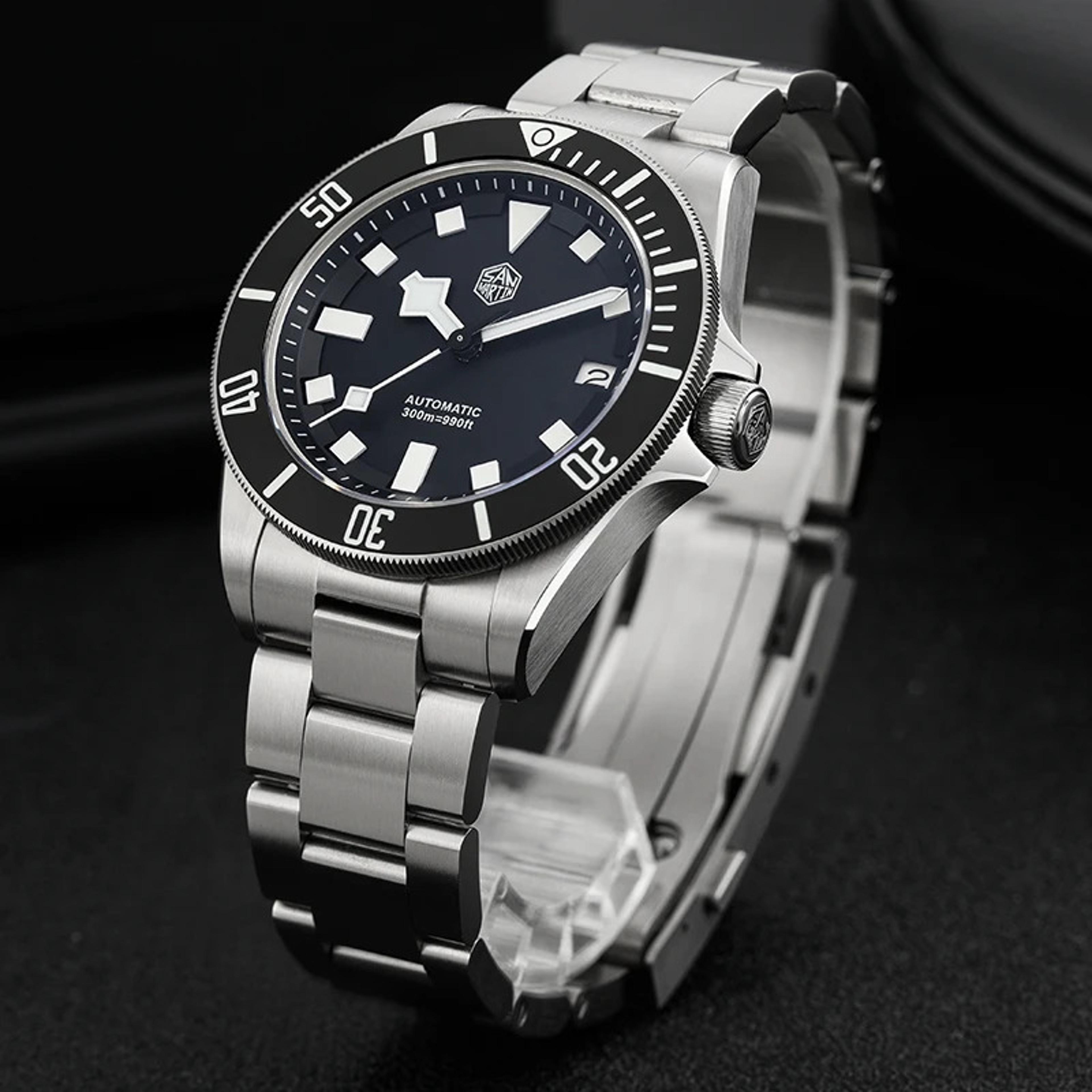 Titanium Automatic Diving Watch Waterproof Grade Titanium Sports Wristwatch 3