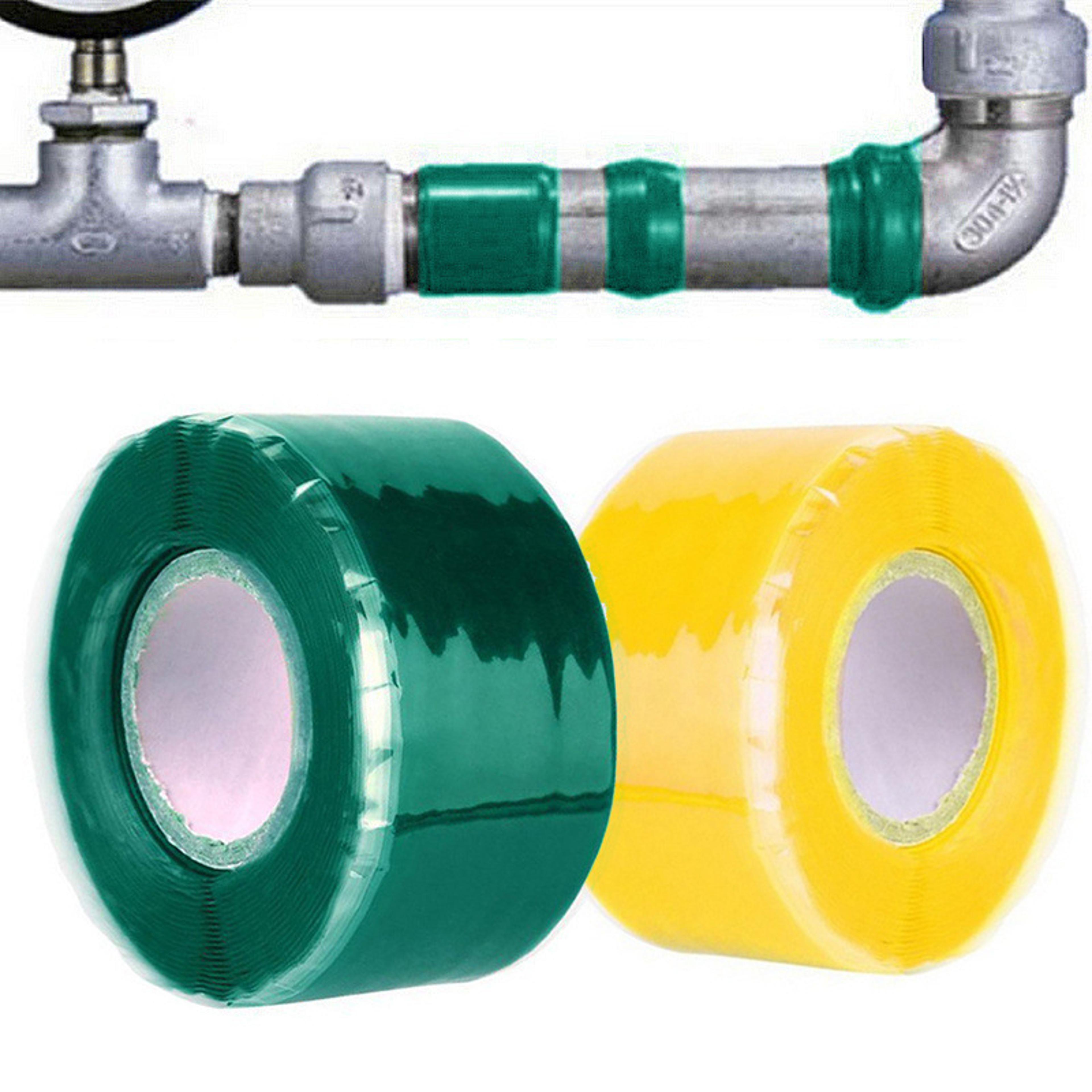 waterproof silicone repair tape strong leak seal for pipes hoses and electrical insulation
