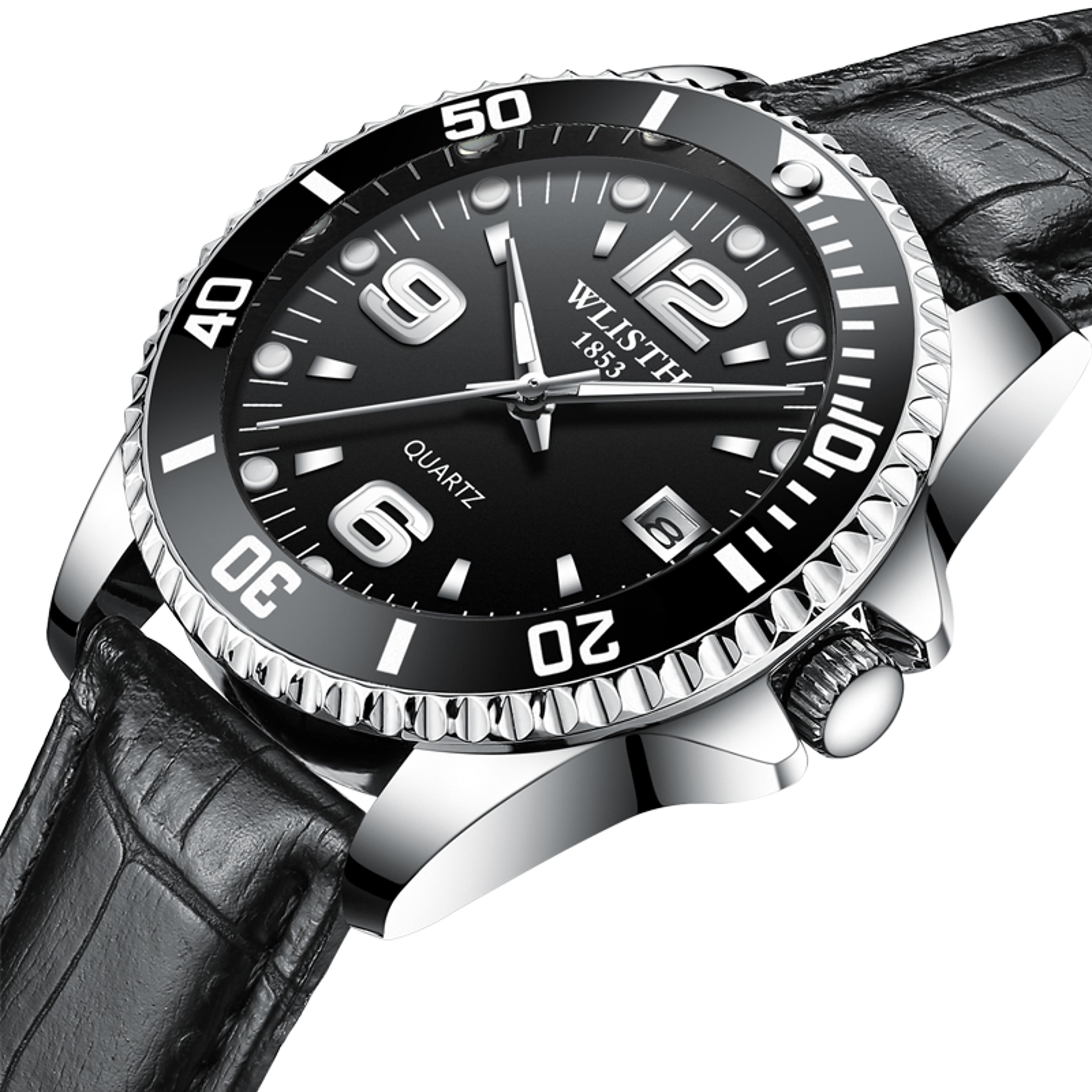 Mens Waterproof Sports Watch Business Fashion Wristwatch For Men 7