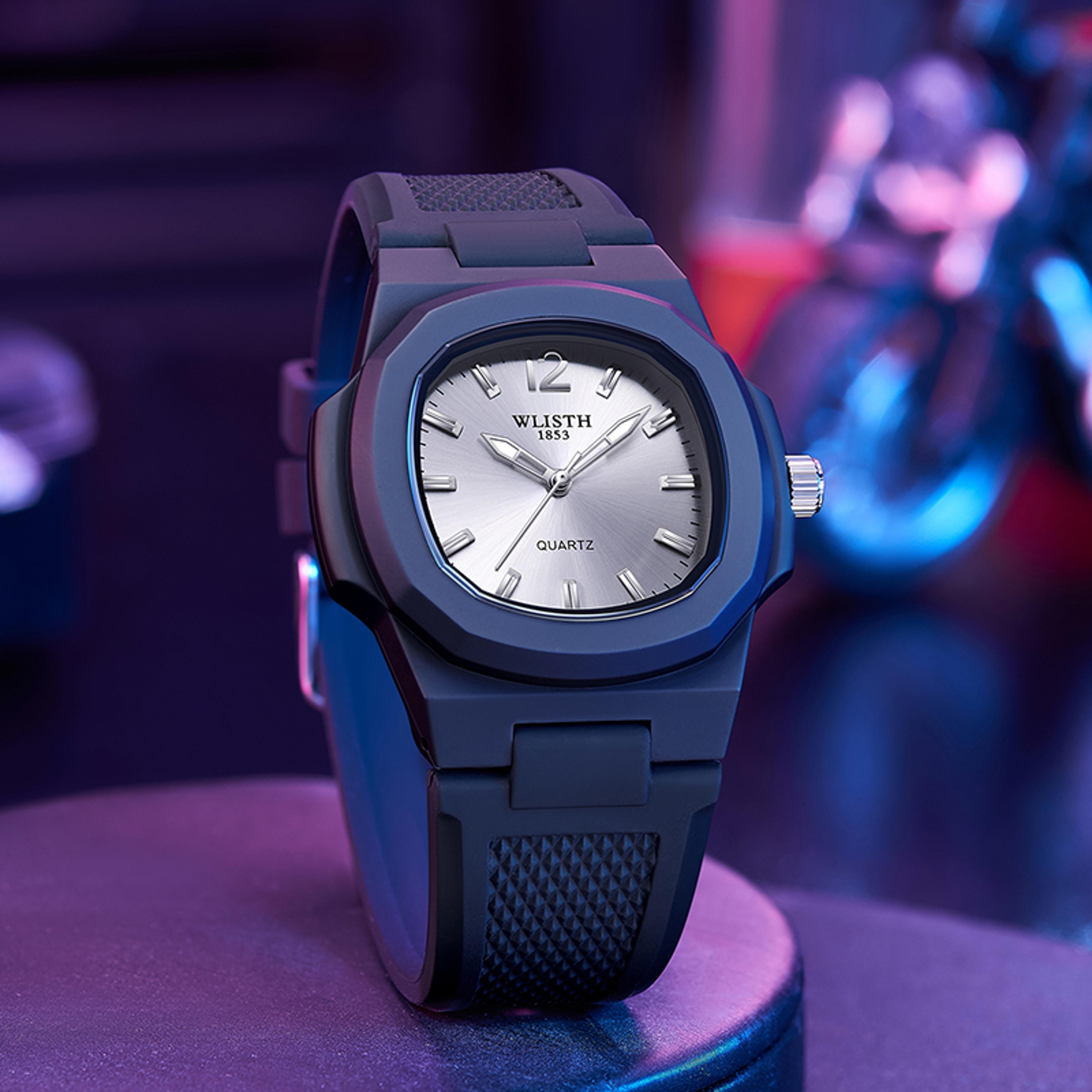 Luxury Waterproof Quartz Watch For Men Business Luminous Dress Wristwatch 2
