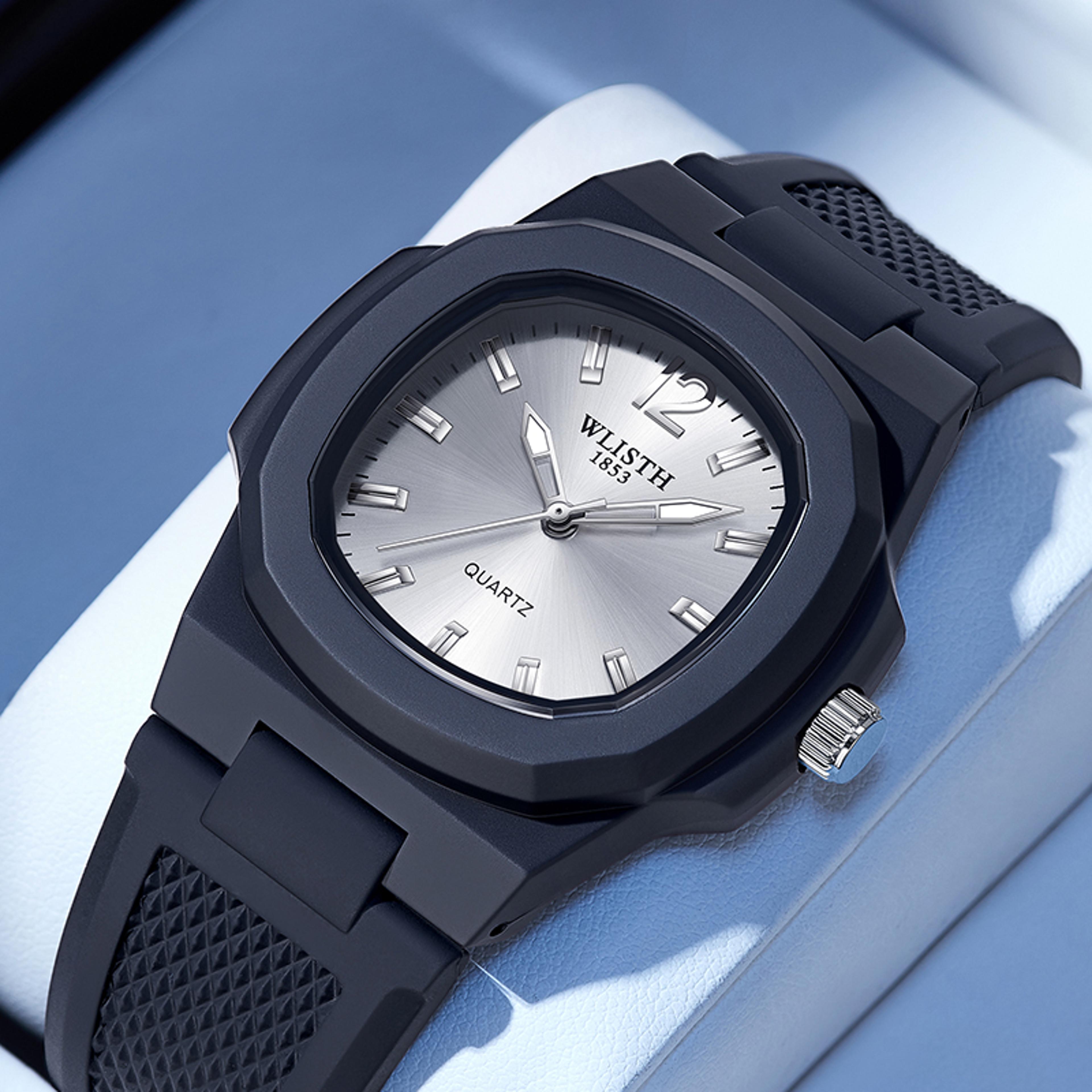 Luxury Waterproof Quartz Watch For Men Business Luminous Dress Wristwatch 6