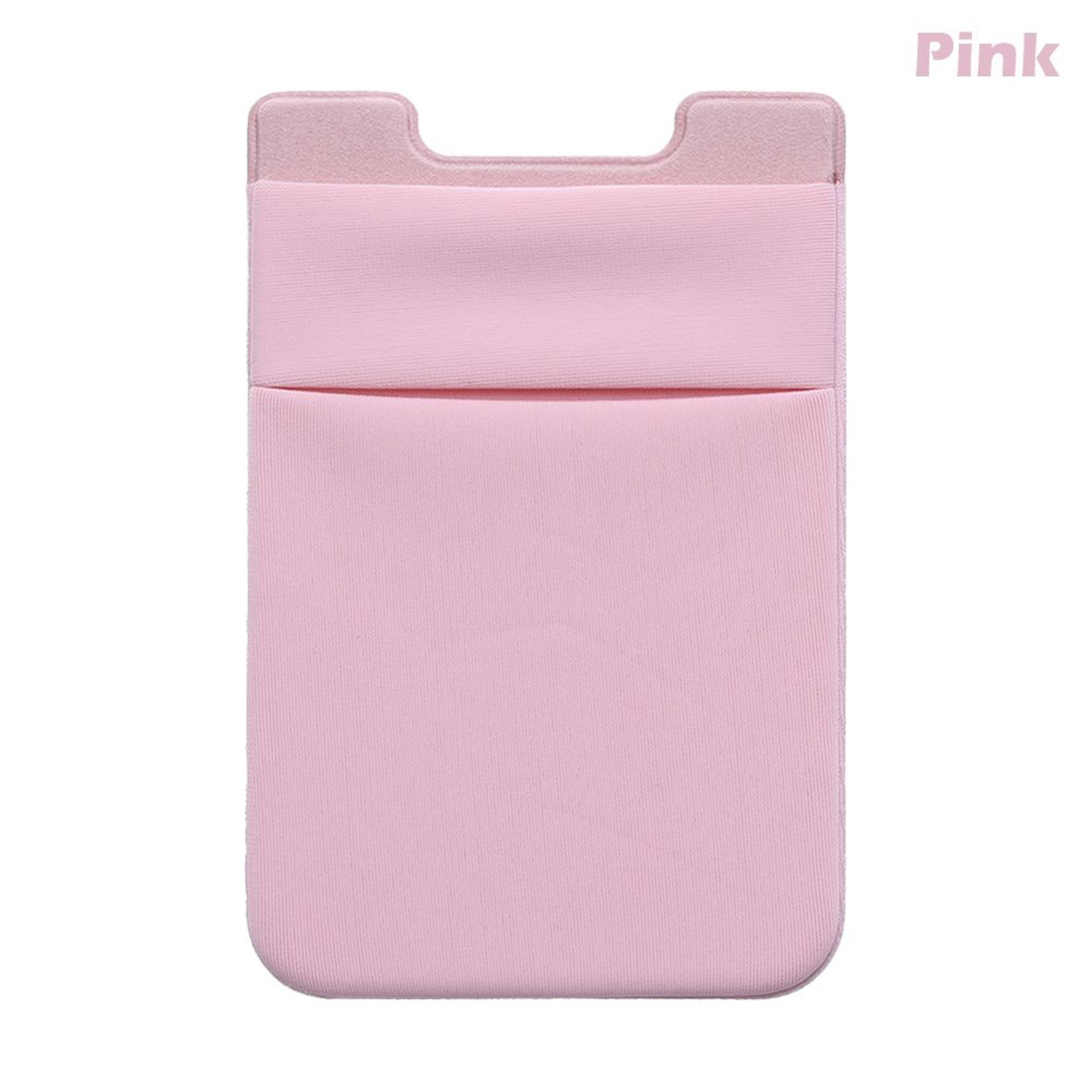 Slim Silicone Phone Card Holder Stick On Phone Wallet 7