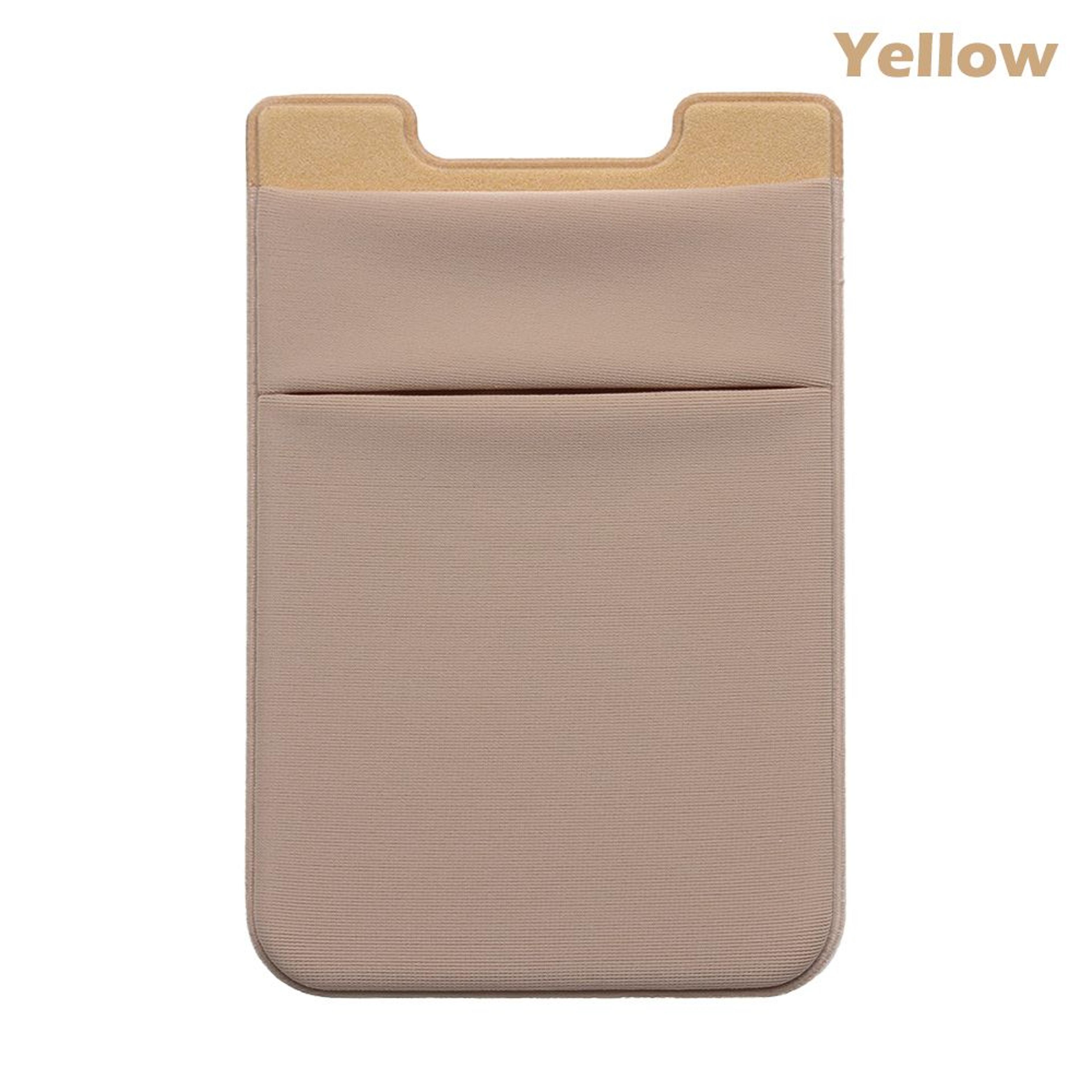 Slim Silicone Phone Card Holder Stick On Phone Wallet 10