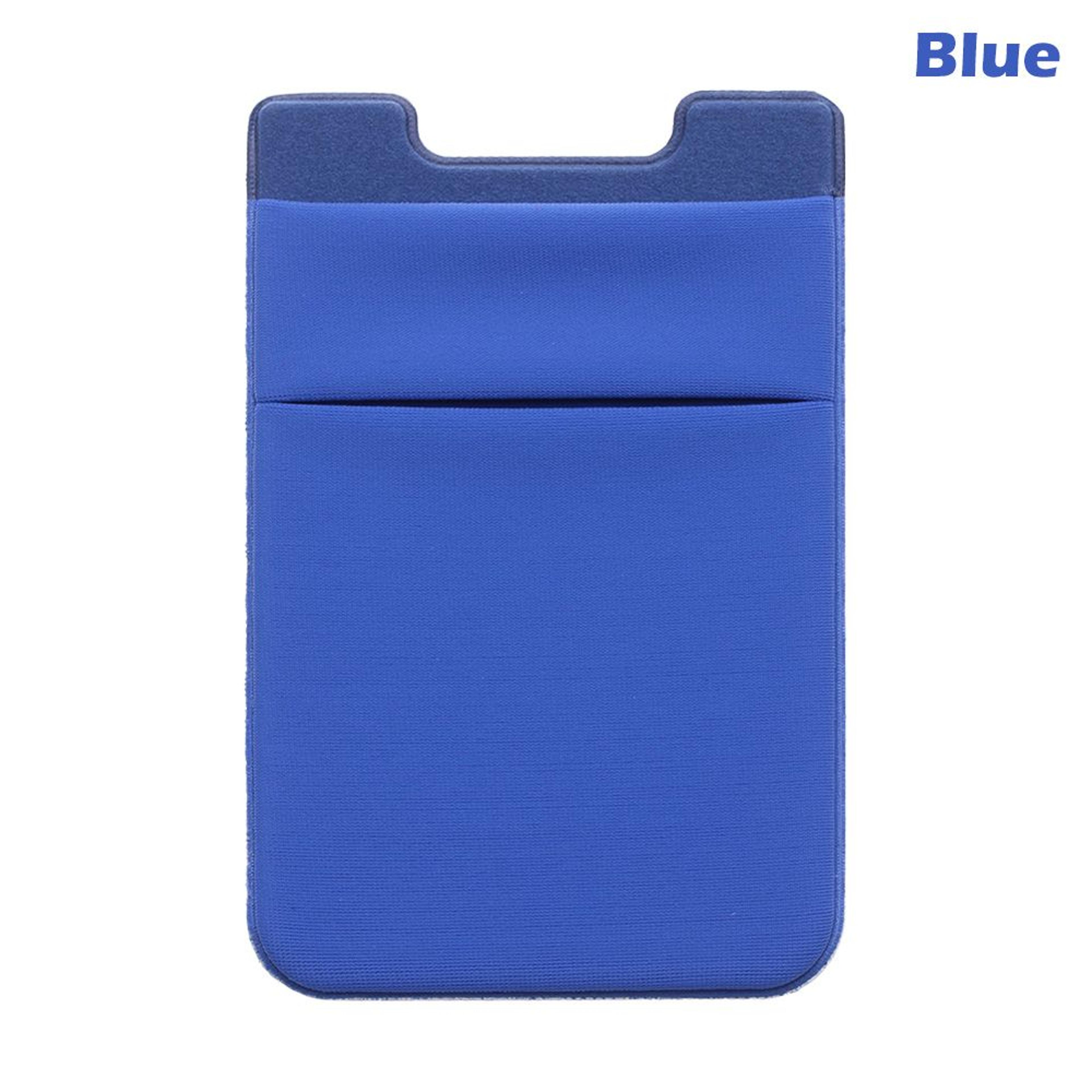 Slim Silicone Phone Card Holder Stick On Phone Wallet 13
