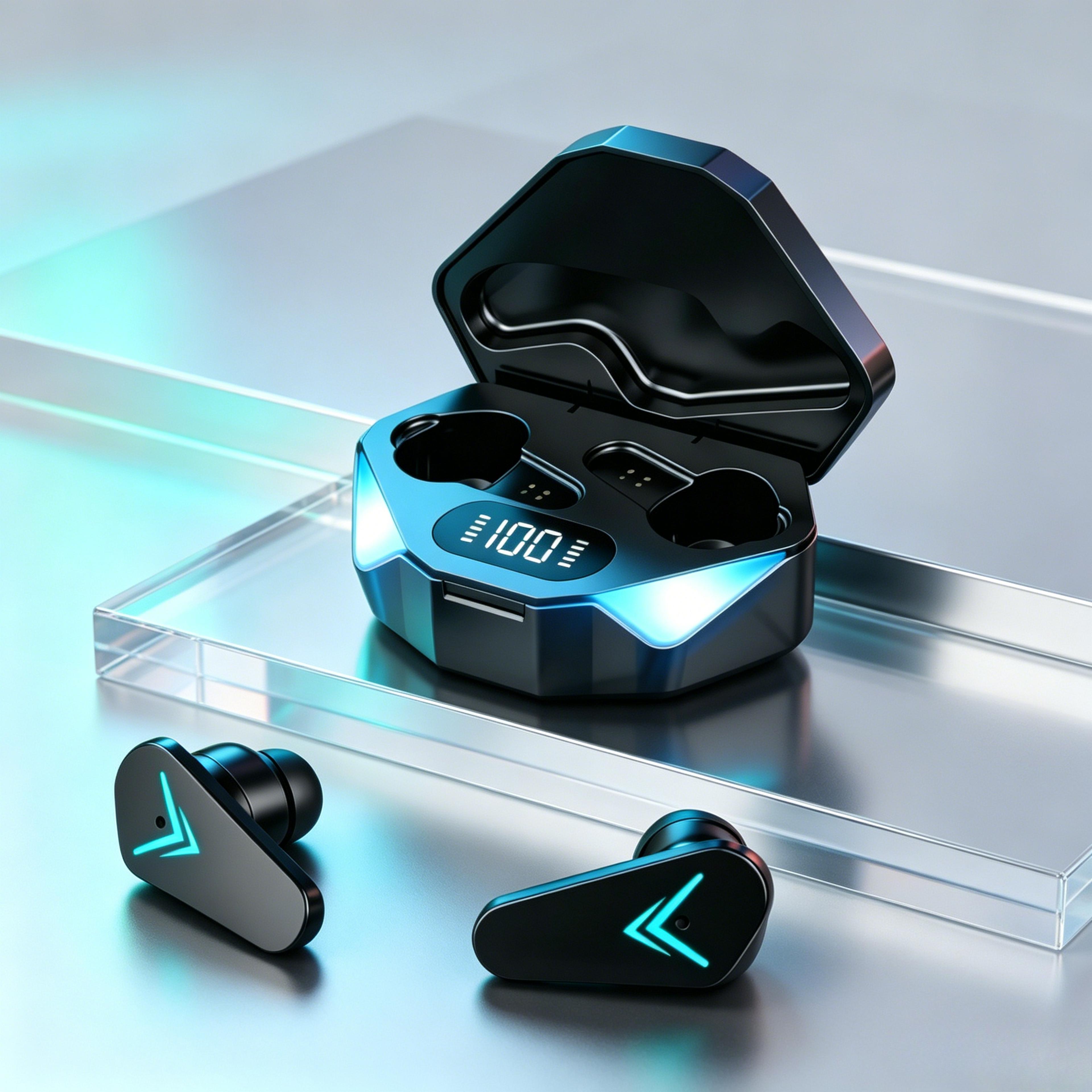 bluetooth gaming earbuds with low latency and active noise cancellation