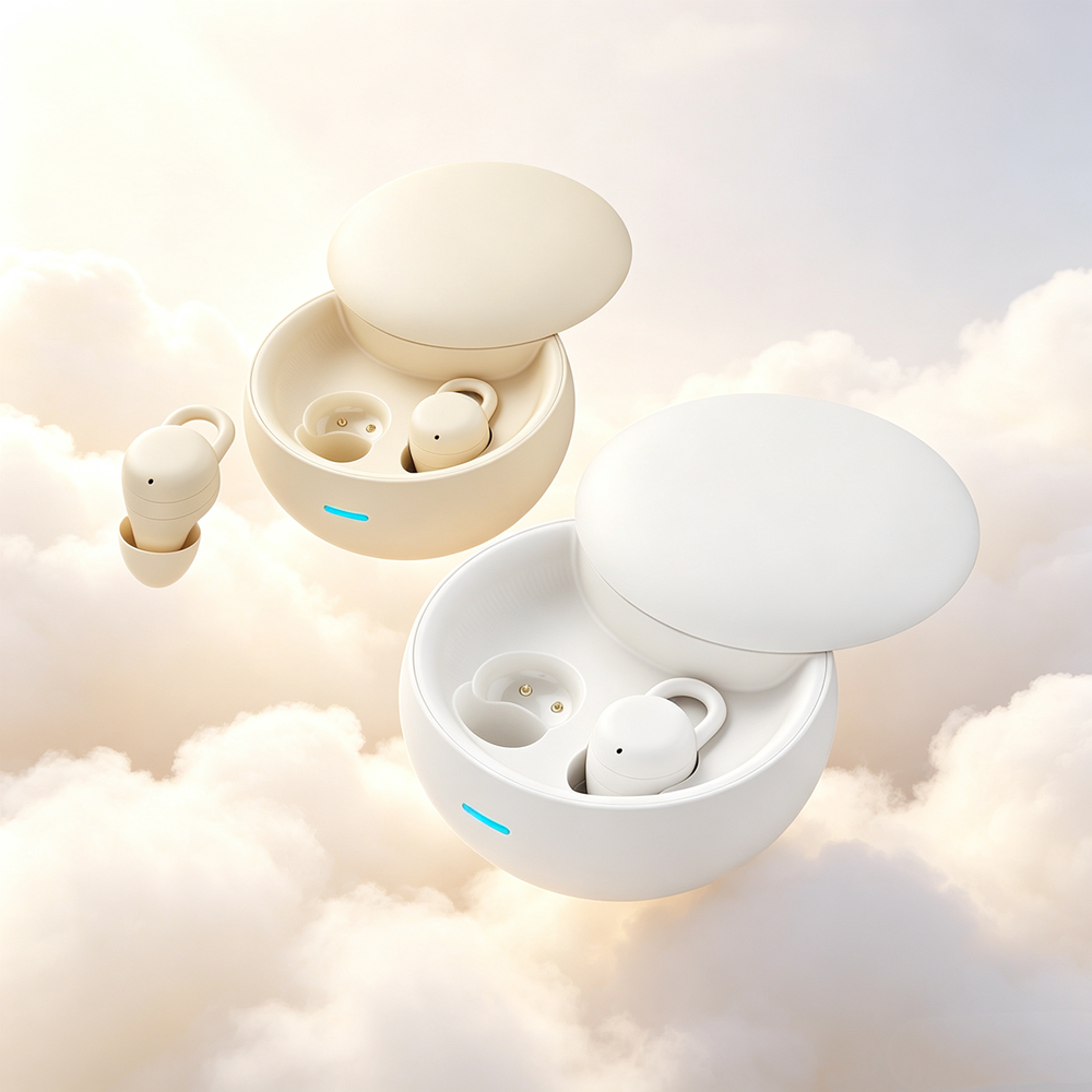 wireless bluetooth earbuds with active noise cancellation and aac audio