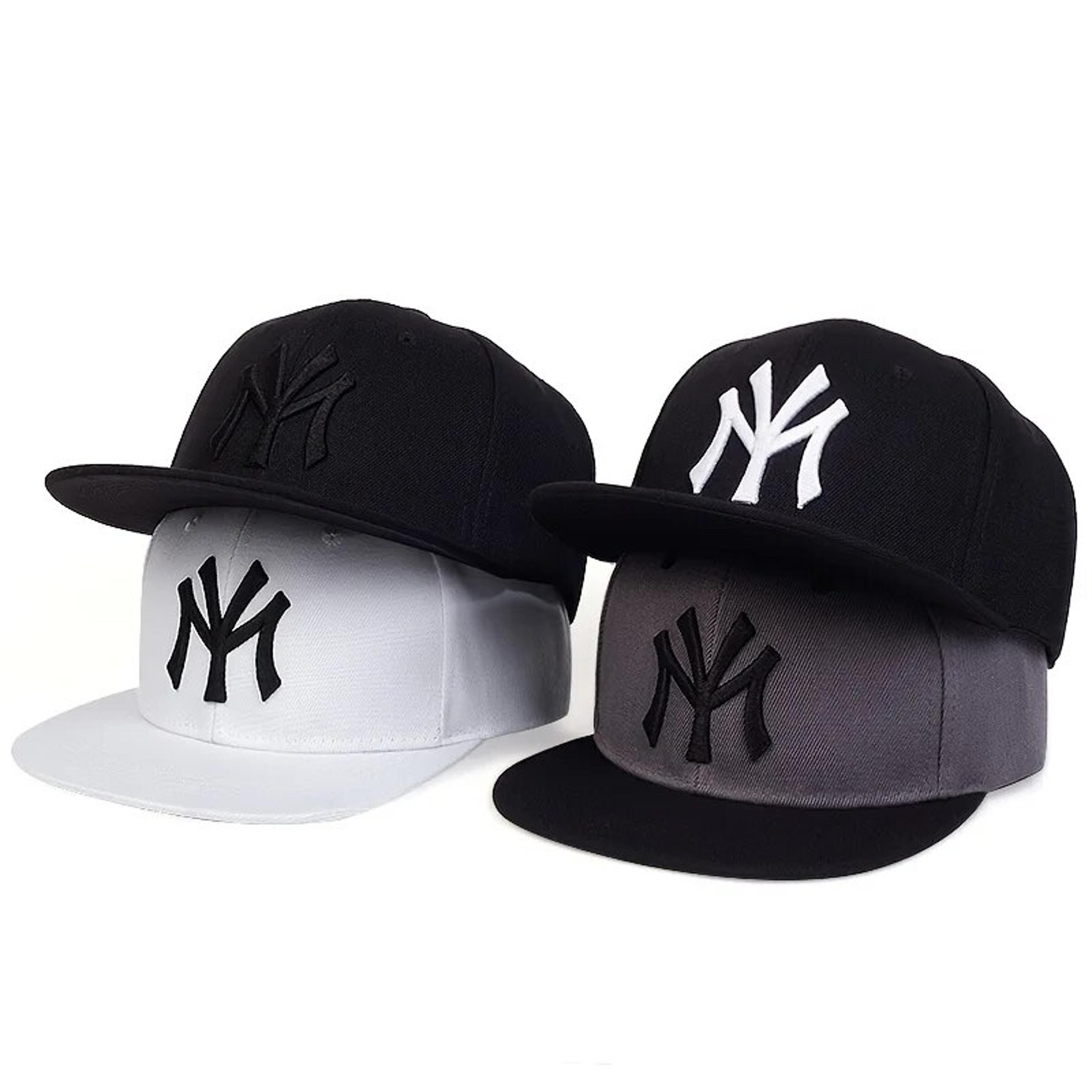 unisex letter embroidery hip hop baseball cap outdoor adjustable sunscreen hat