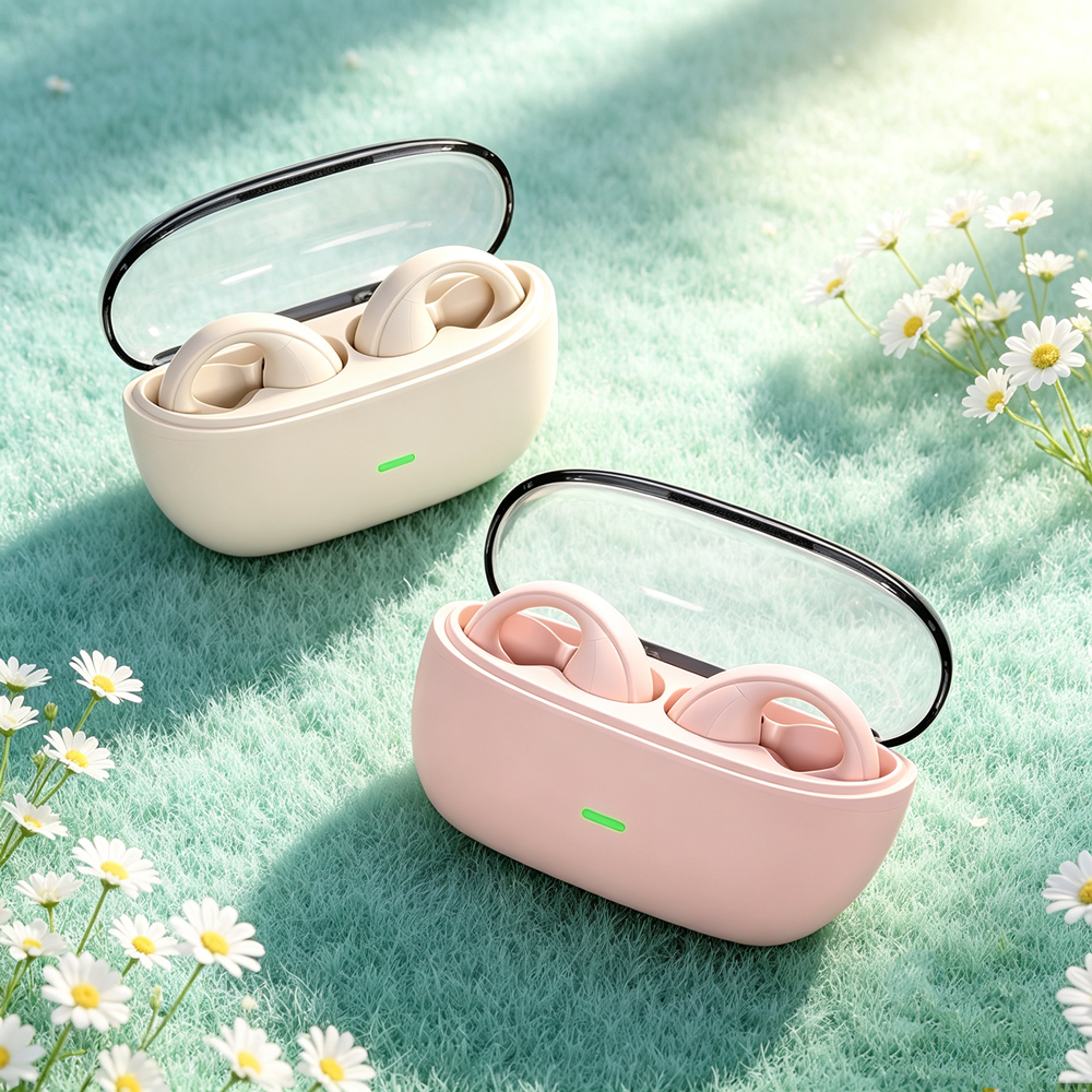 wireless foldable bluetooth earbuds active noise cancelling headphones