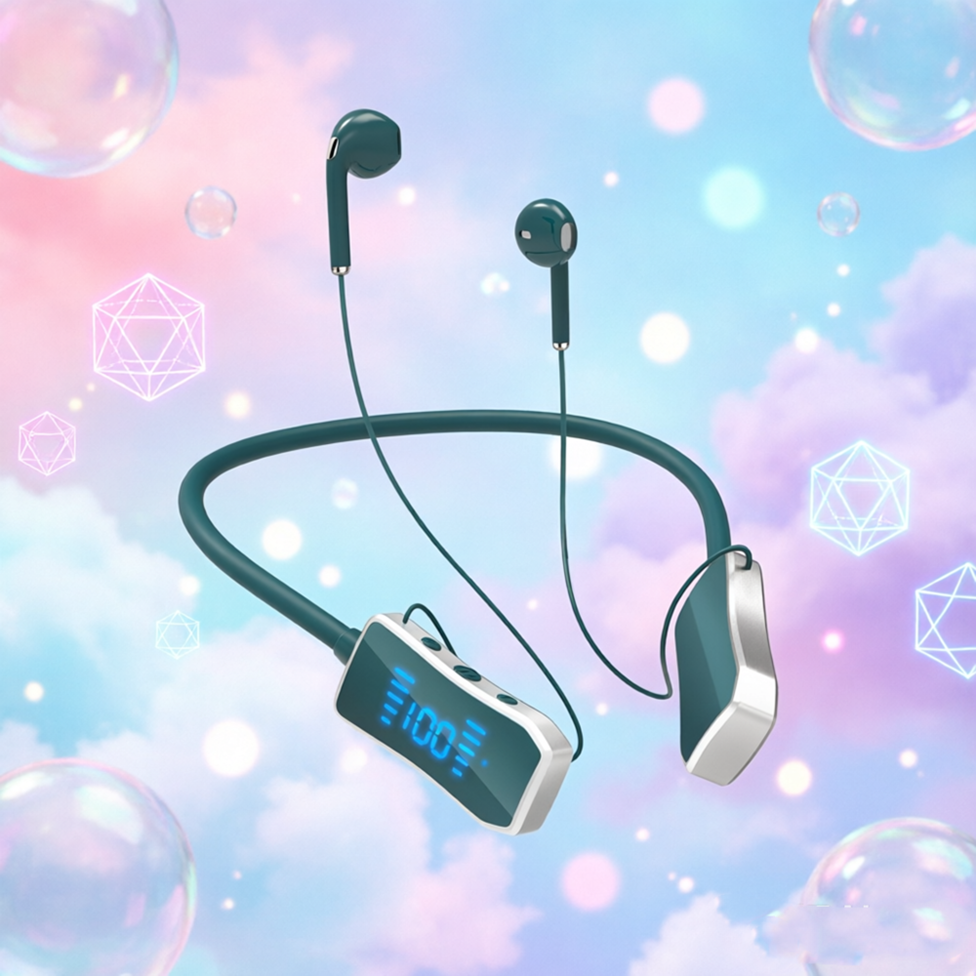 ows ear clip wireless bluetooth headphones active noise cancelling waterproof sport earbuds